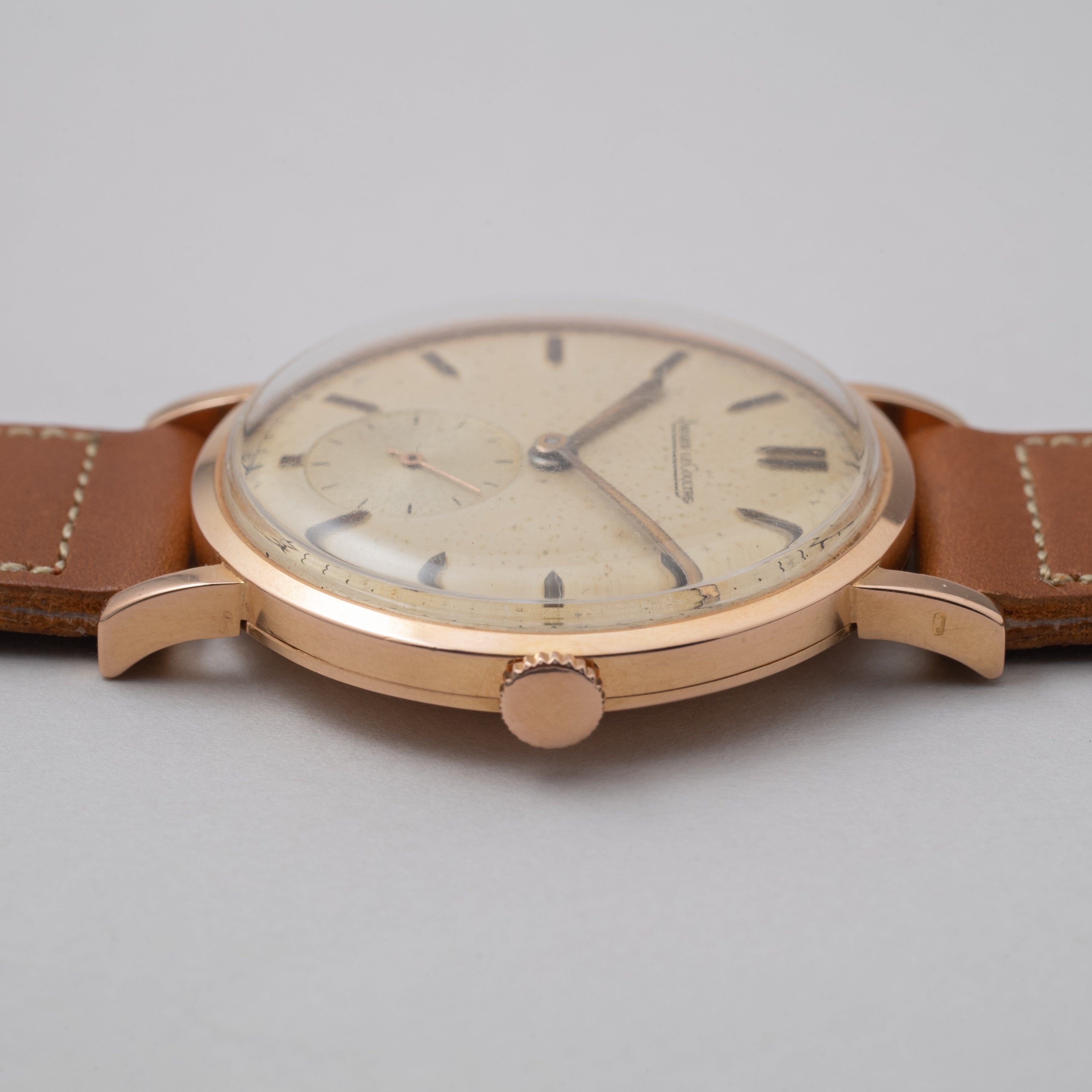 ジャガールクルト 18KPGラウンドケース 1940年代製 スモールセコンドCal. P440/3C