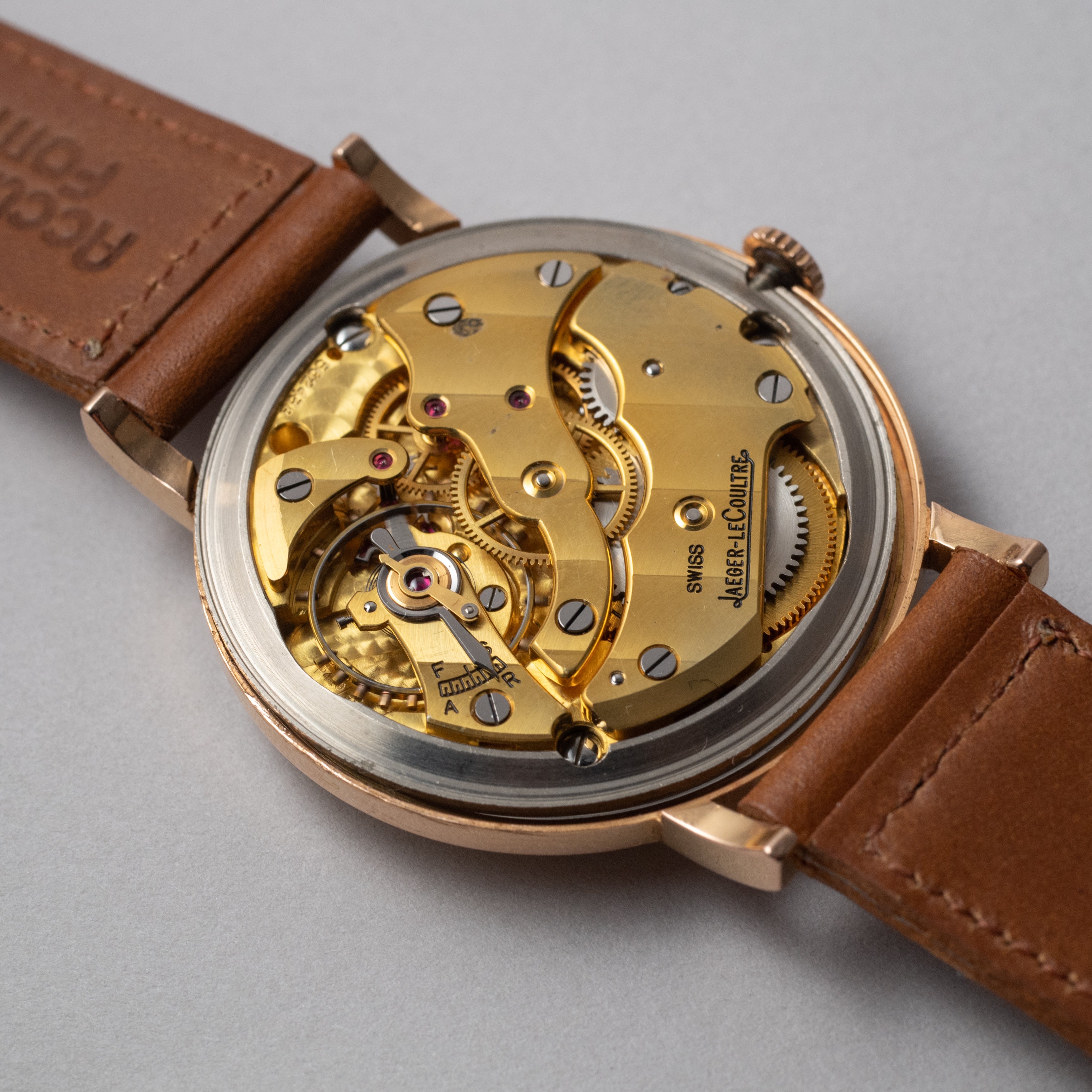 ジャガールクルト 18KPGラウンドケース 1940年代製 スモールセコンドCal. P440/3C