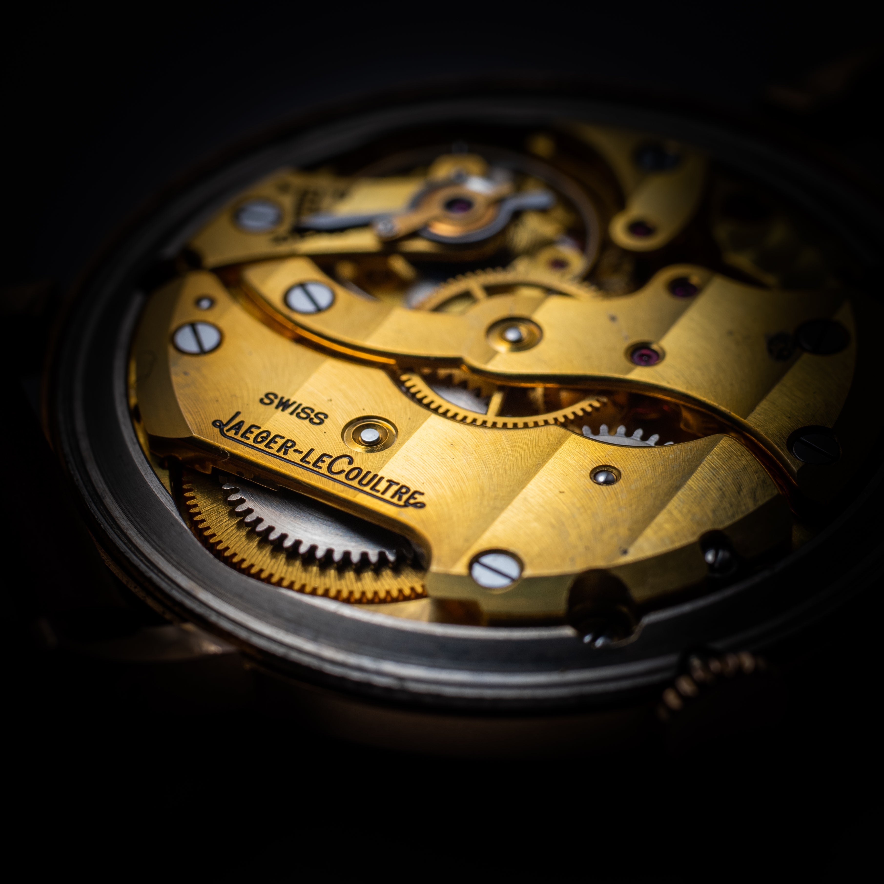 ジャガールクルト 18KPGラウンドケース 1940年代製 スモールセコンドCal. P440/3C