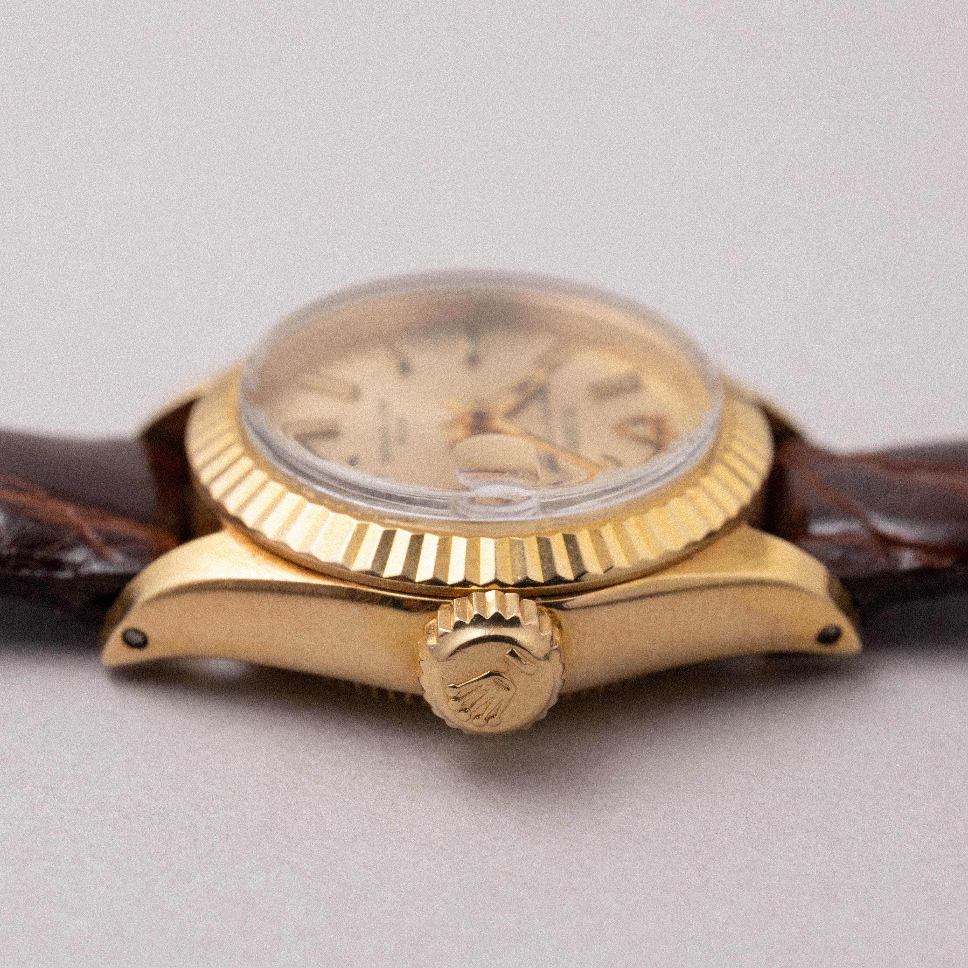 チューダー 1971年製 プリンセスデイト18金無垢ケース Ref.7592