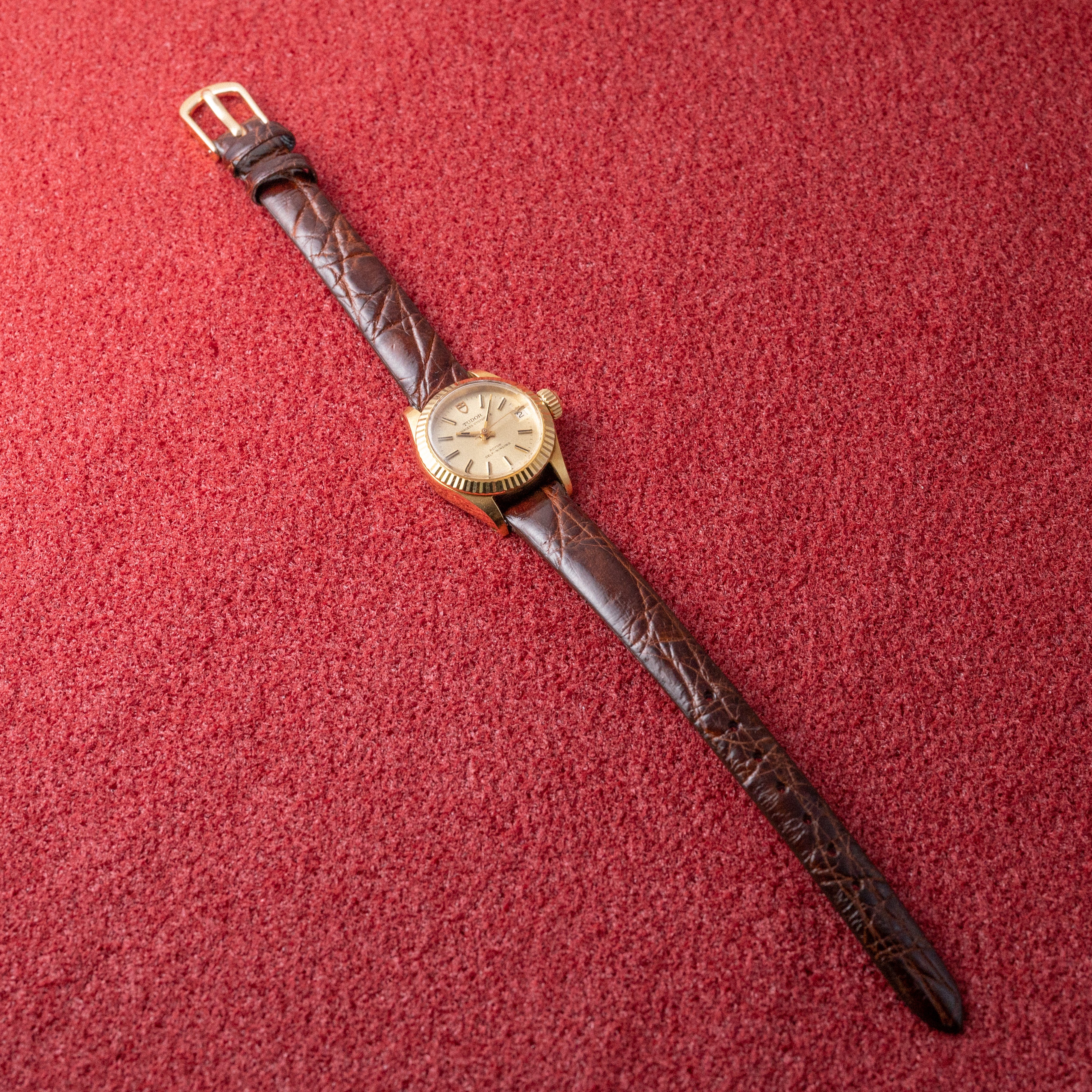 チューダー 1971年製 プリンセスデイト18金無垢ケース Ref.7592