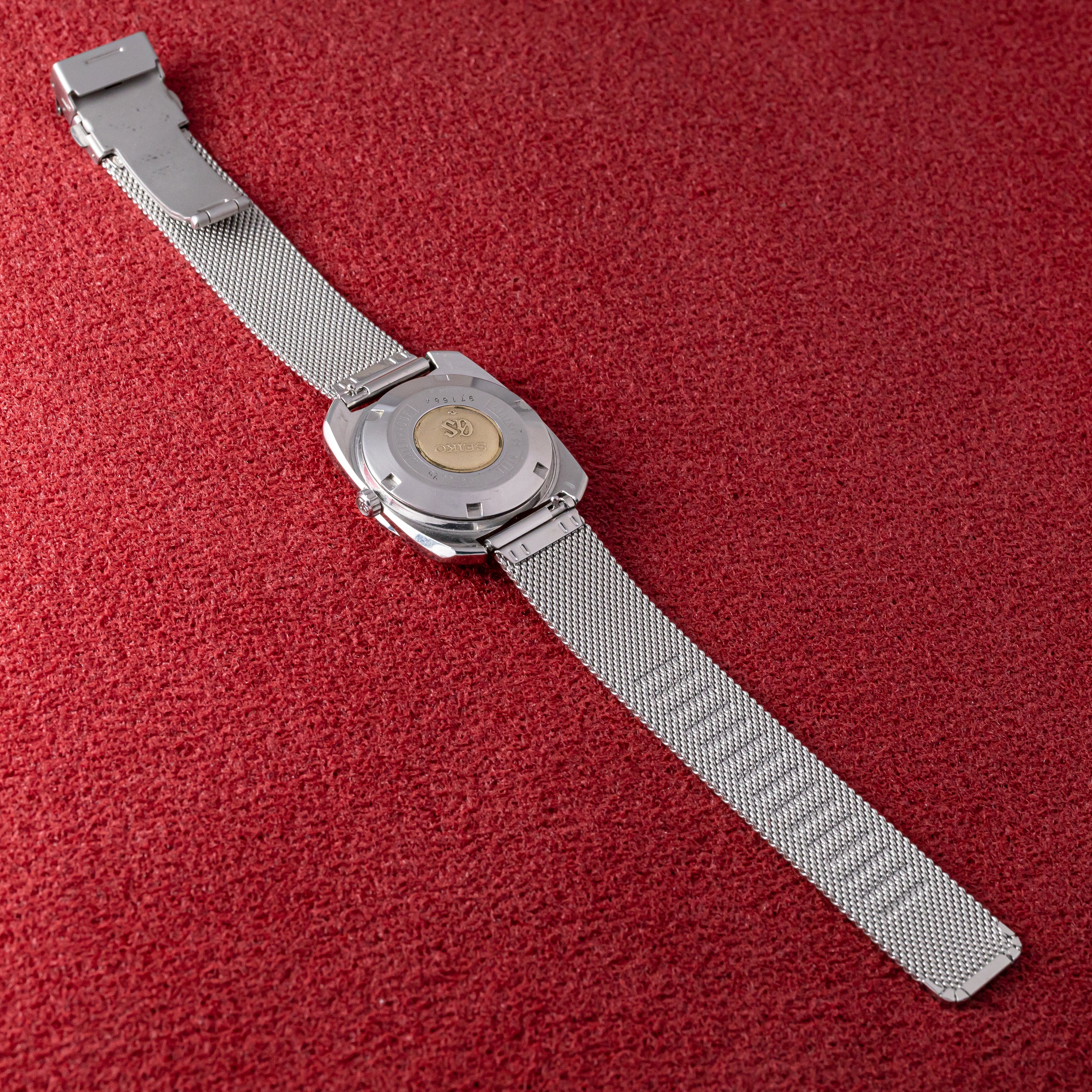 グランドセイコー 座布団ケース 1969年製 ハイビート10振動 Ref.6146-8020 グレーダイヤル