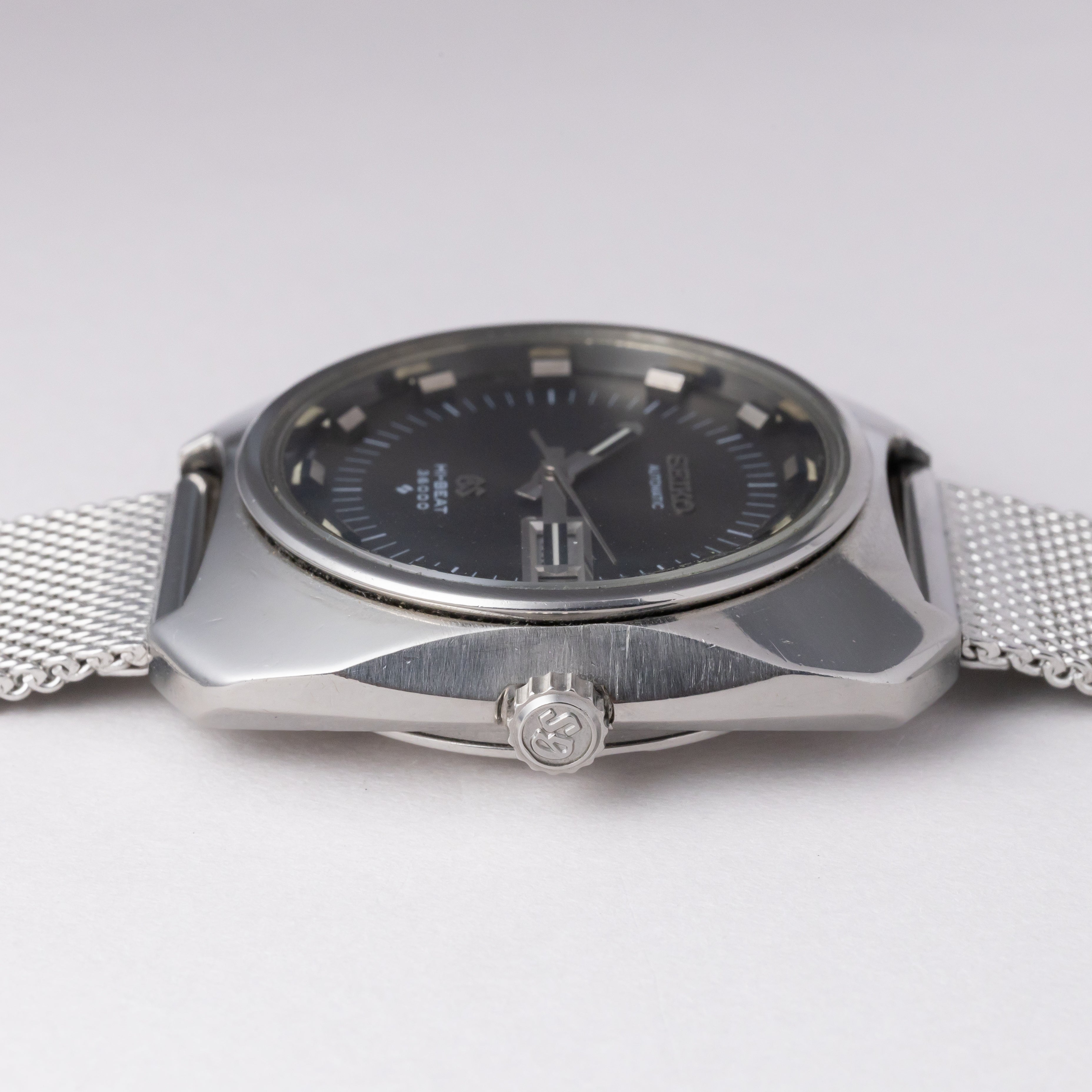 グランドセイコー 座布団ケース 1969年製 ハイビート10振動 Ref.6146-8020 グレーダイヤル