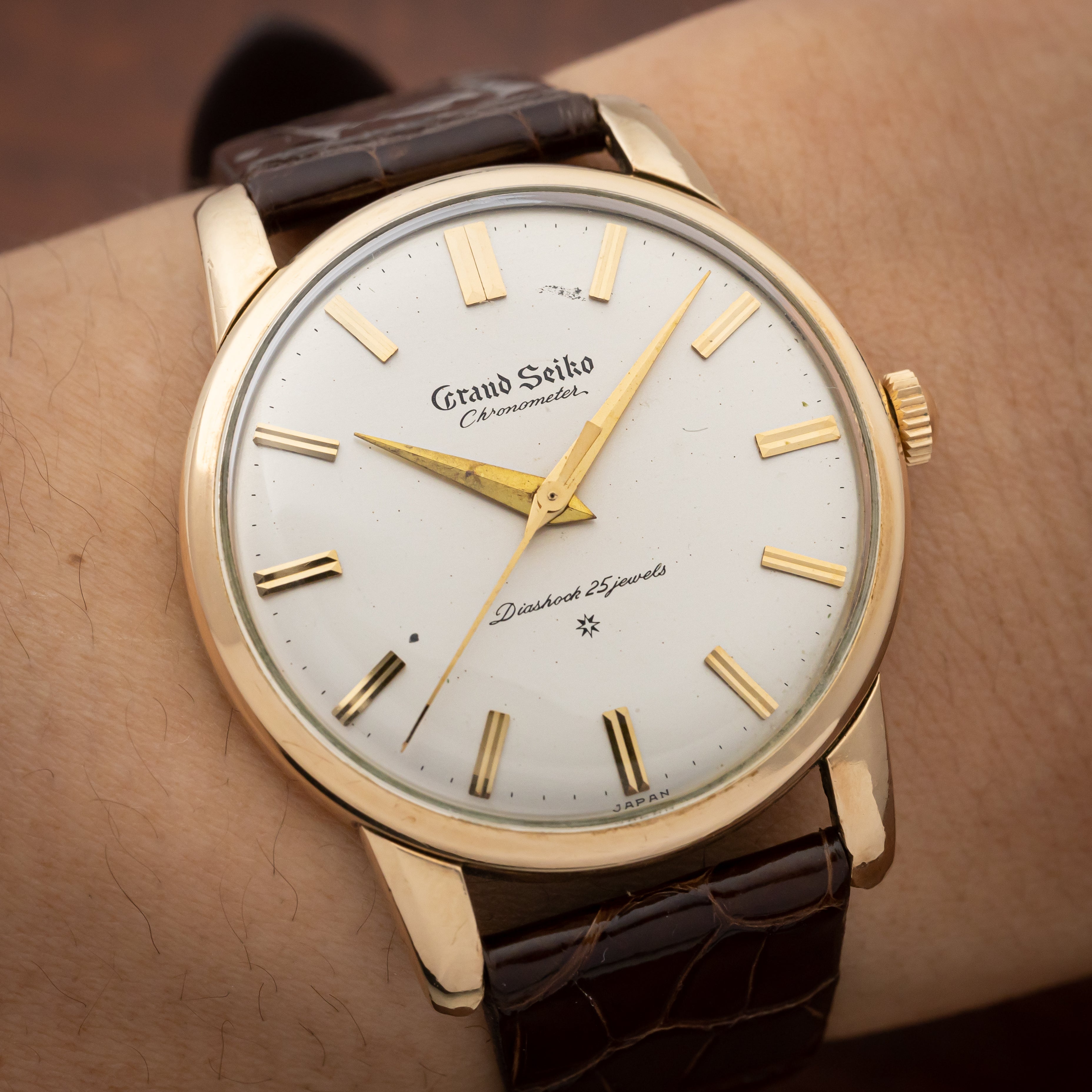 グランドセイコーファーストモデル 最初期プリント文字盤 1960年製/昭和35年製