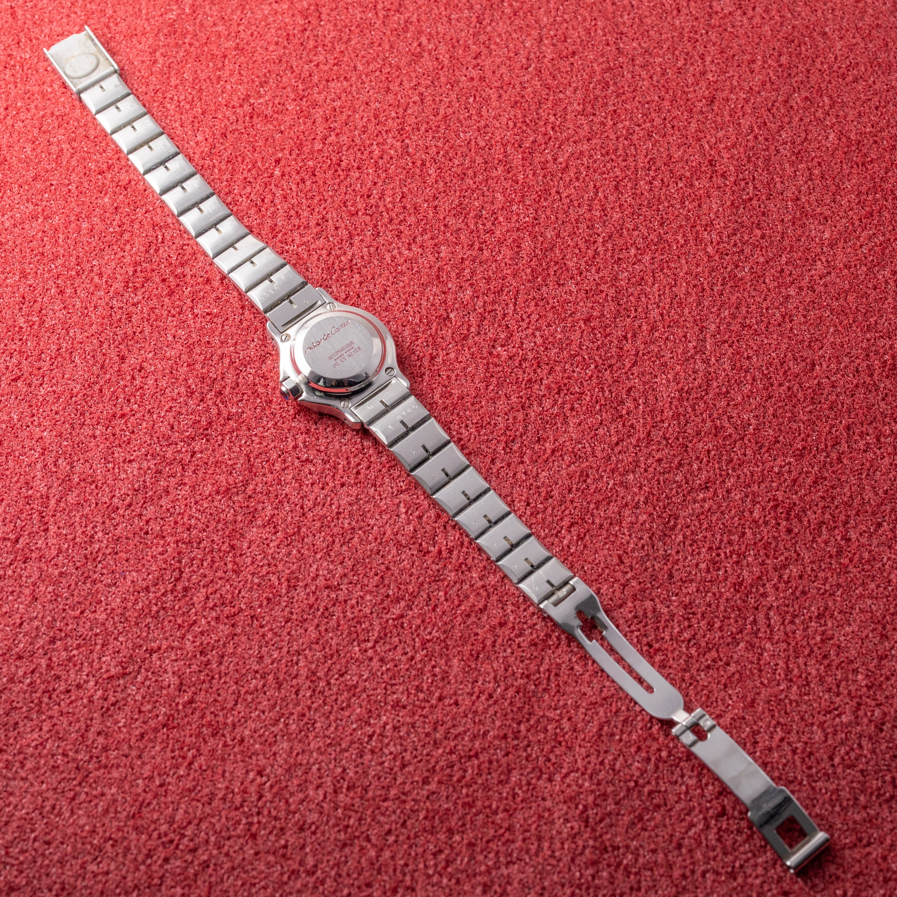 カルティエ サントス オクタゴン コンビ SMサイズ レディース 1980年代