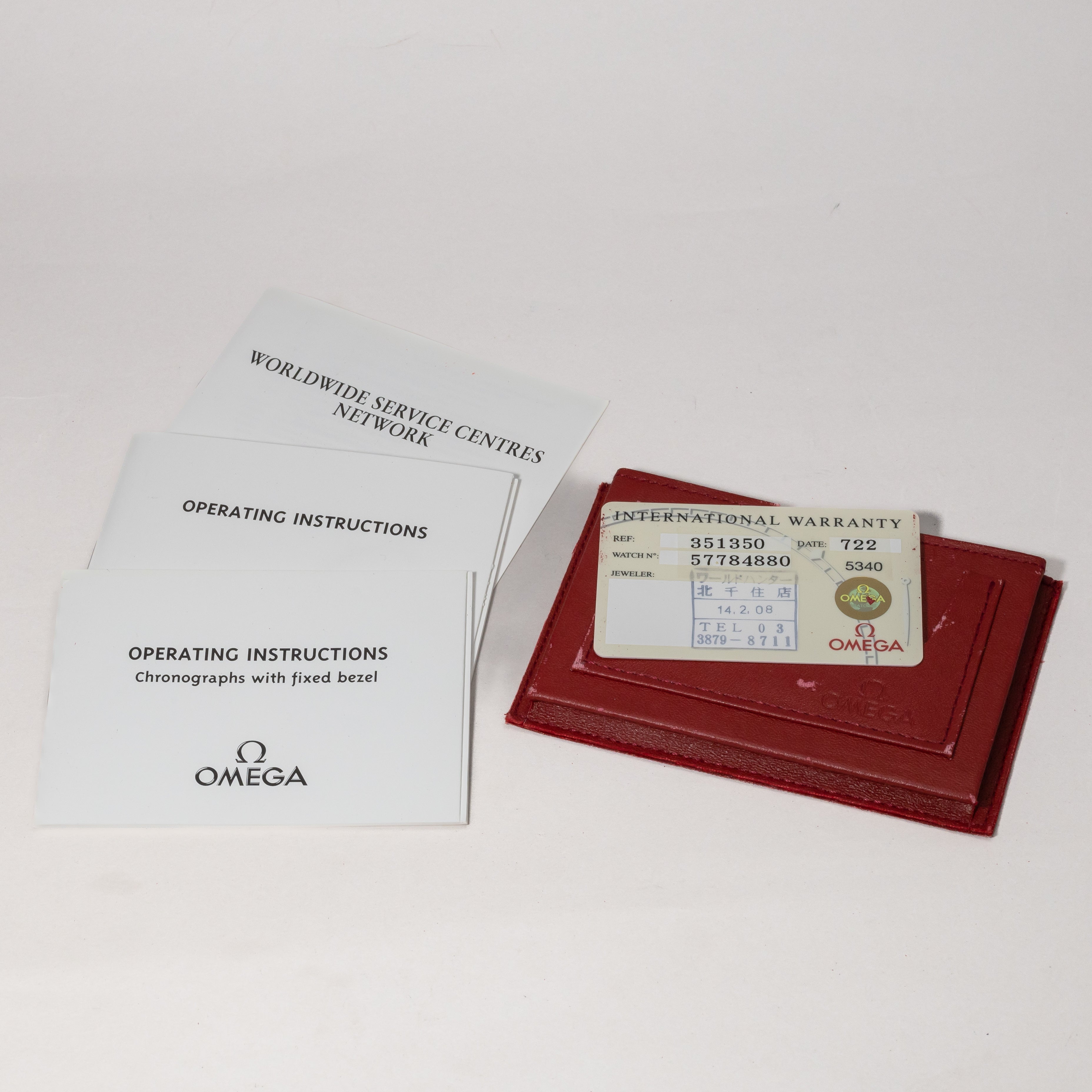 オメガ スピードマスター 1998年製 オートマチック 箱、ギャラ付き