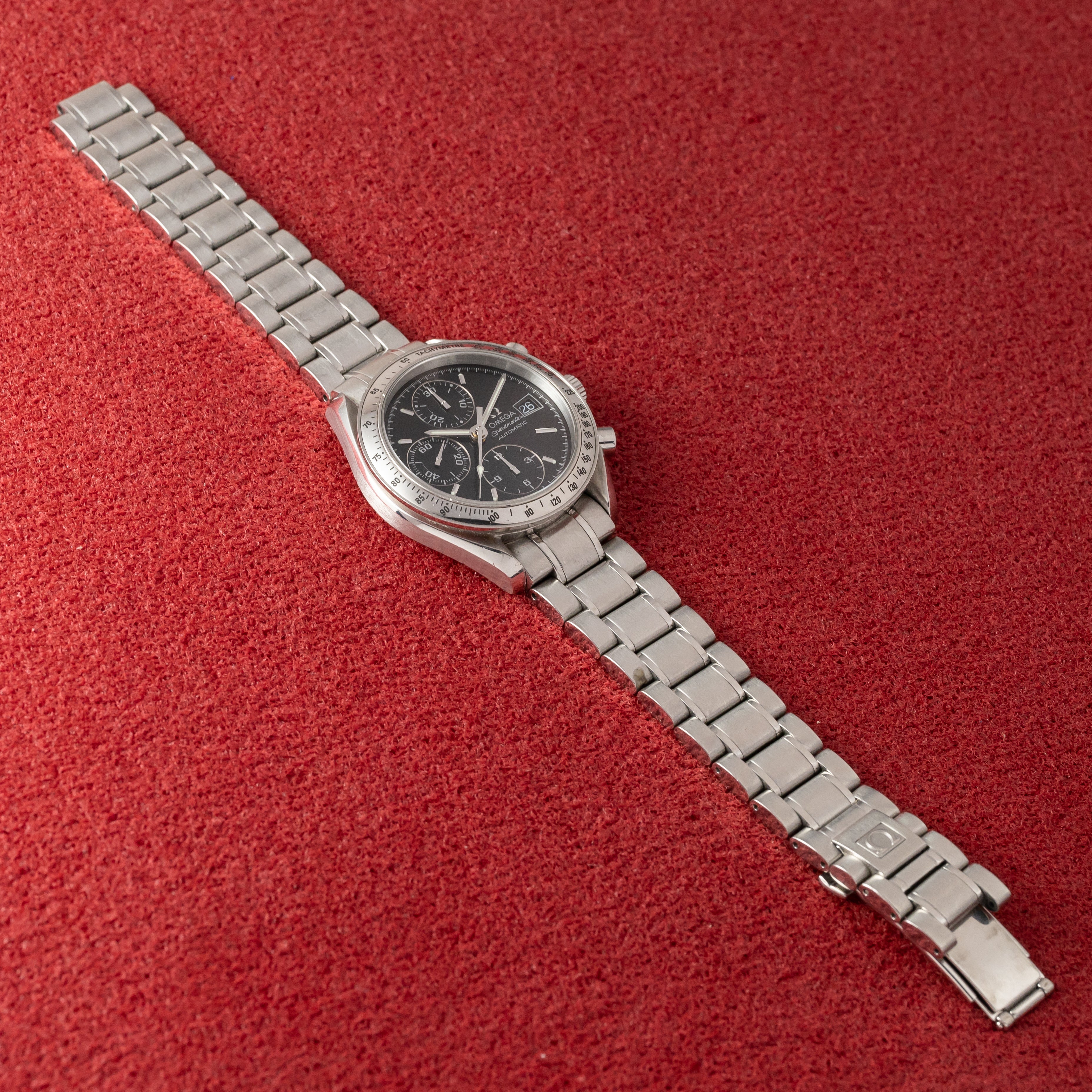 オメガ スピードマスター 1998年製 オートマチック 箱、ギャラ付き
