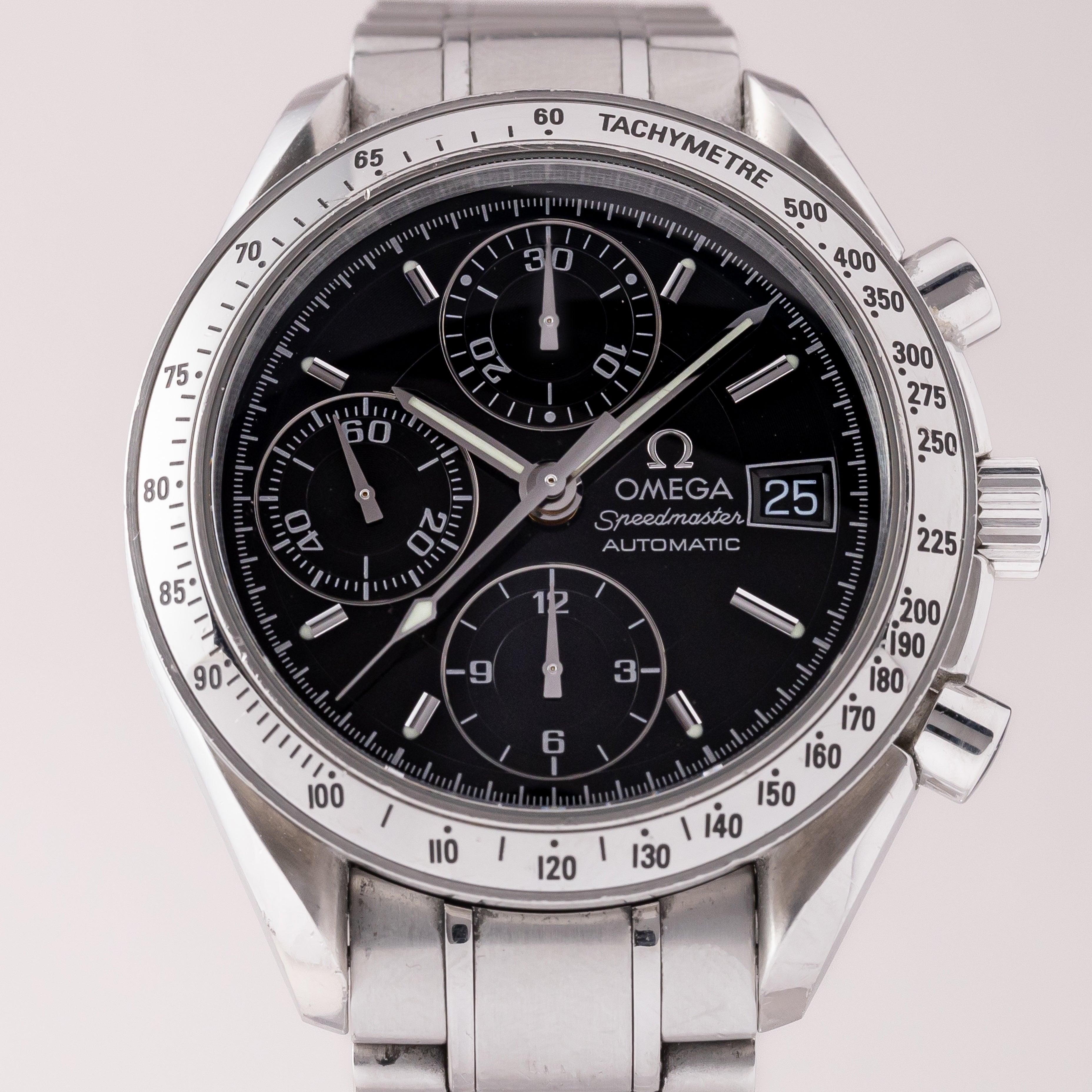 オメガ スピードマスター 1998年製 オートマチック 箱、ギャラ付き