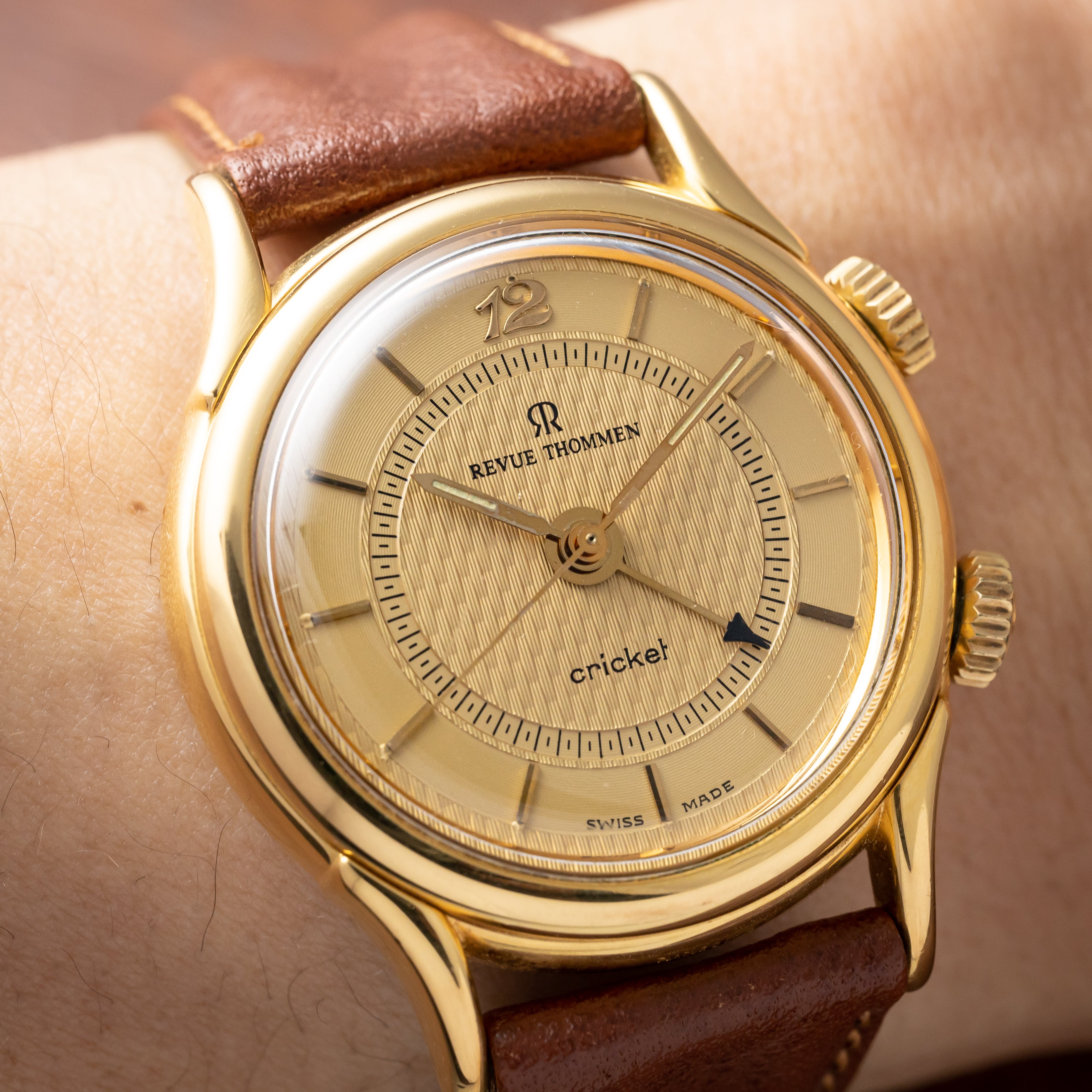 レビュートーメン クリケット GF 手巻き 1990年代製