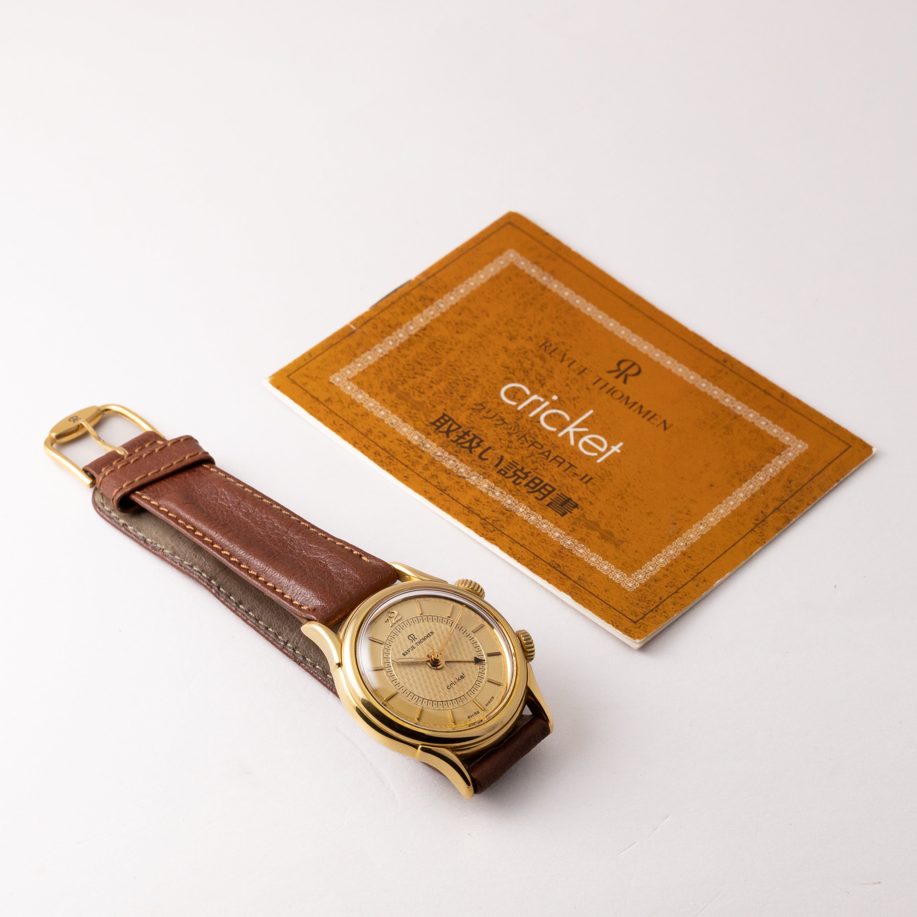 レビュートーメン クリケット GF 手巻き 1990年代製