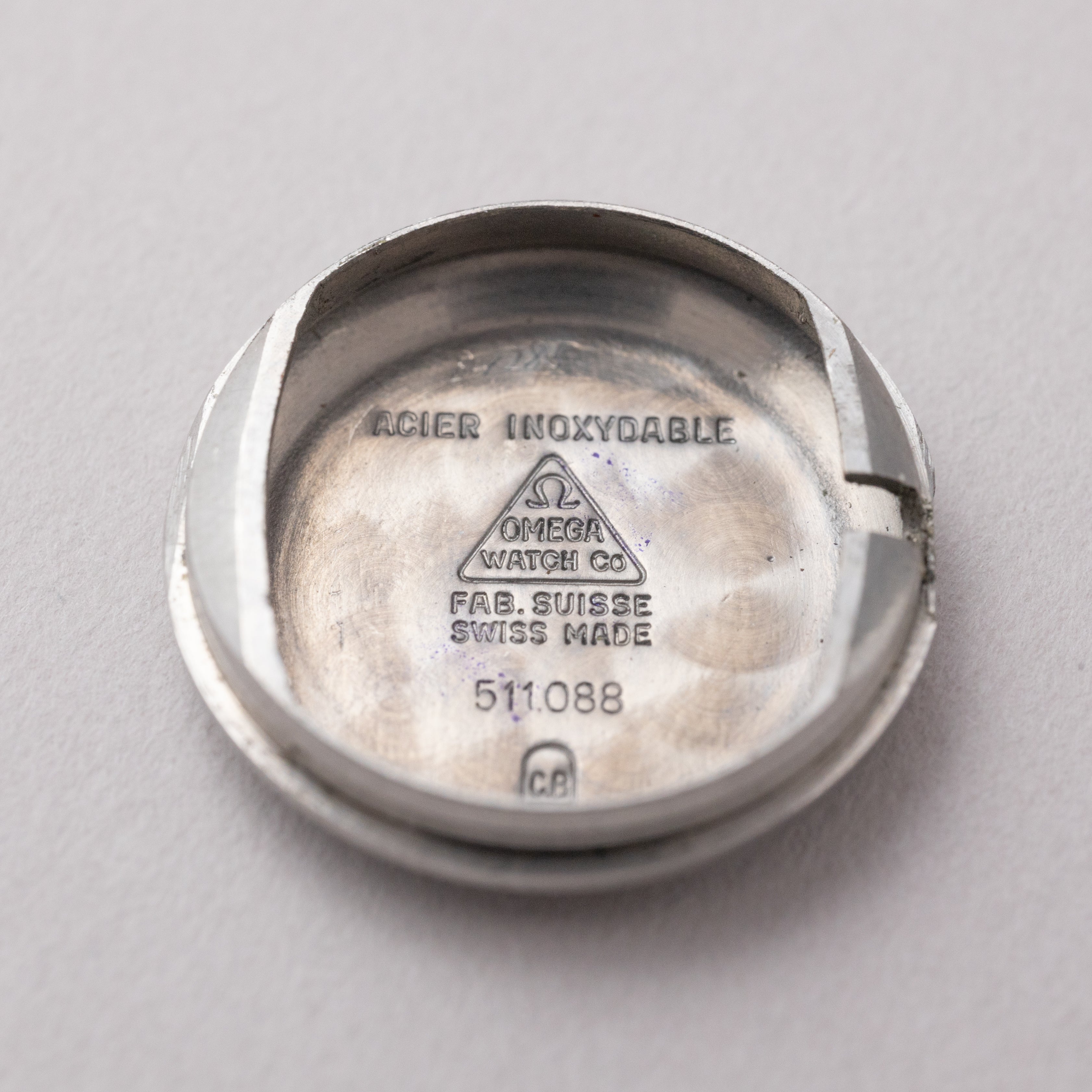 オメガ レディース ラウンド 1963年製  手巻 カットガラス 純正尾錠