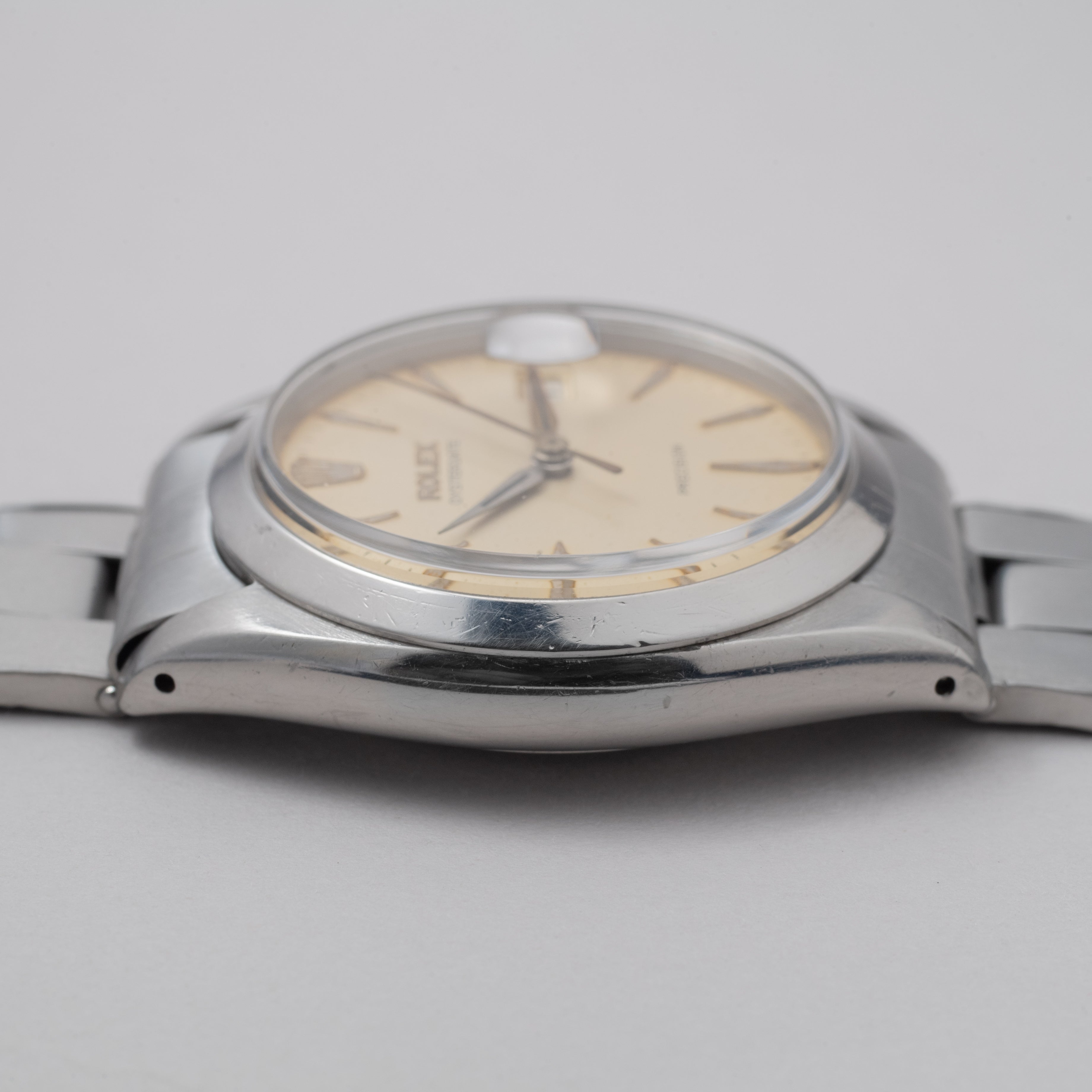 ロレックス オイスターデイト 1962年製 Ref.6694 アルファ針
