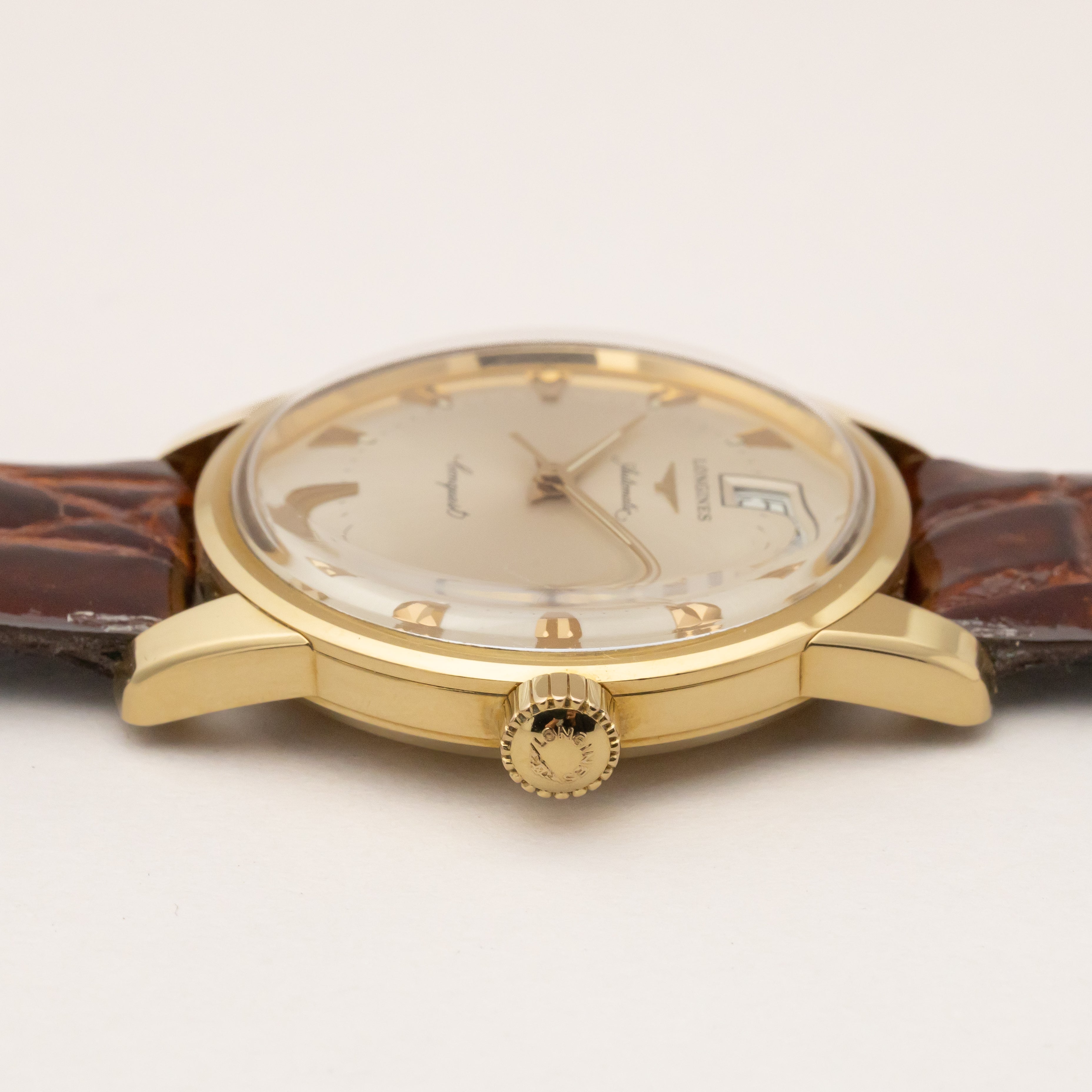 LONGINES コンクエスト 復刻18KYG限定モデル 1990年代製 箱 保証書付き