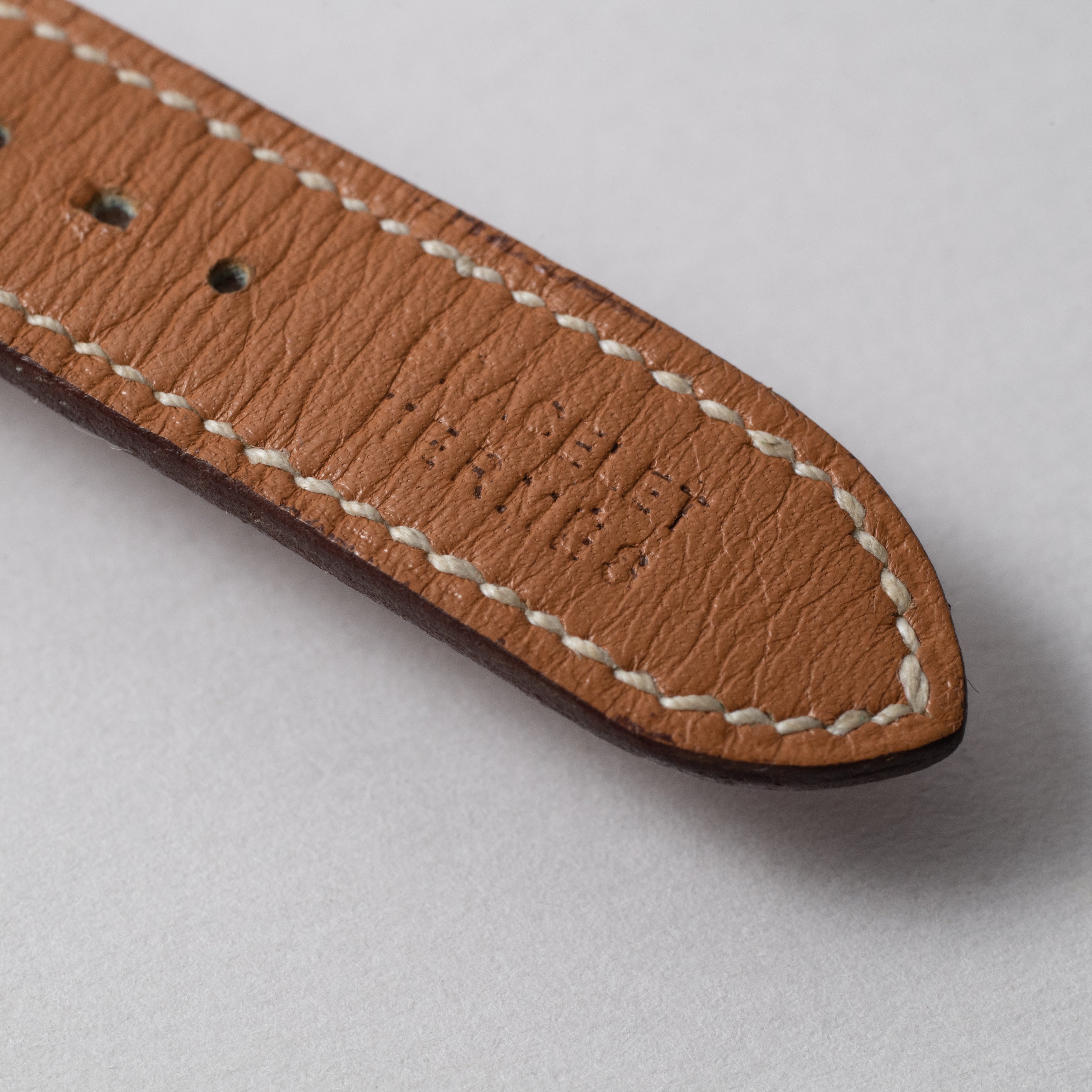 エルメス レクタンギュラー ダイヤインデックス GF 手巻き 純正ベルト 1980年代製