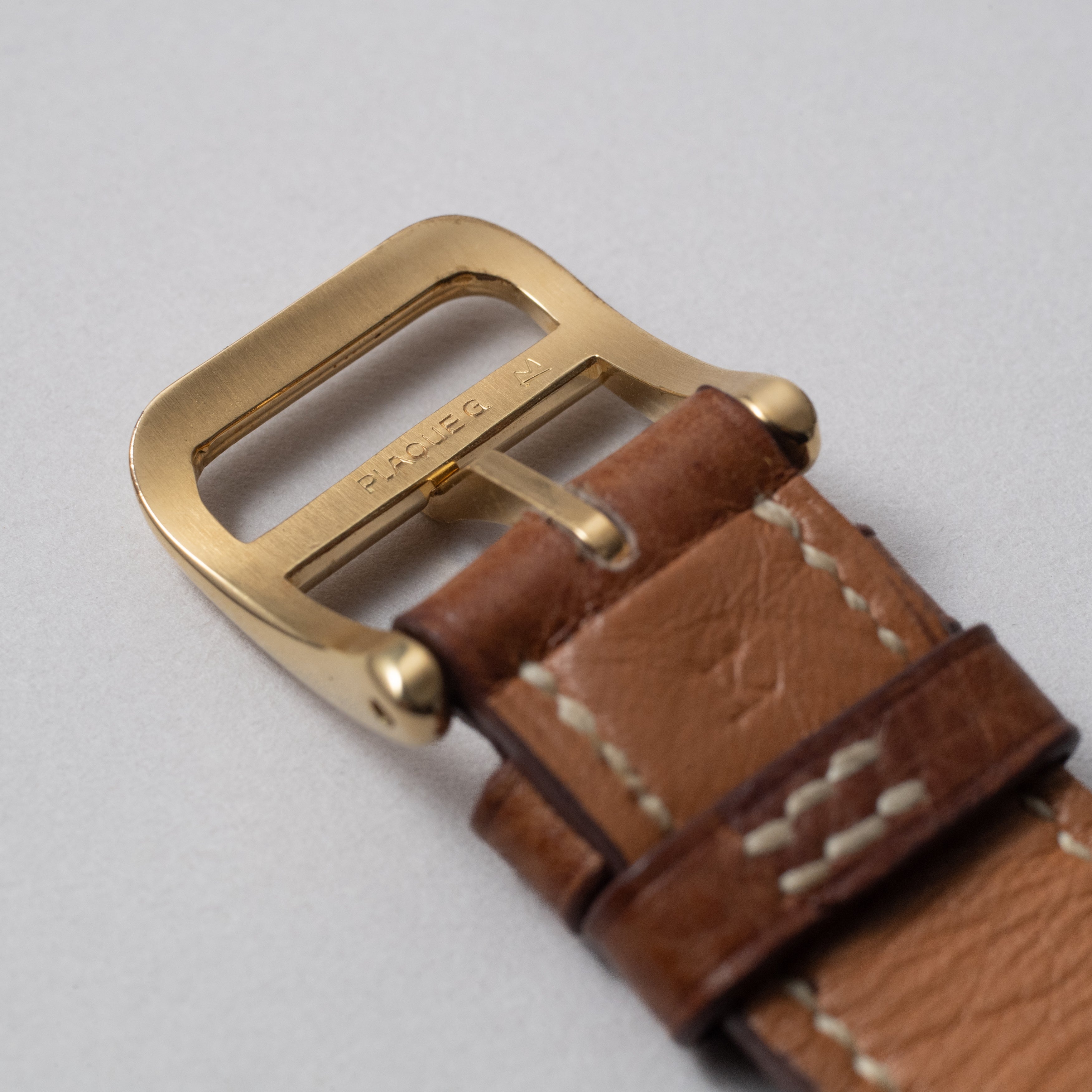 エルメス レクタンギュラー ダイヤインデックス GF 手巻き 純正ベルト 1980年代製