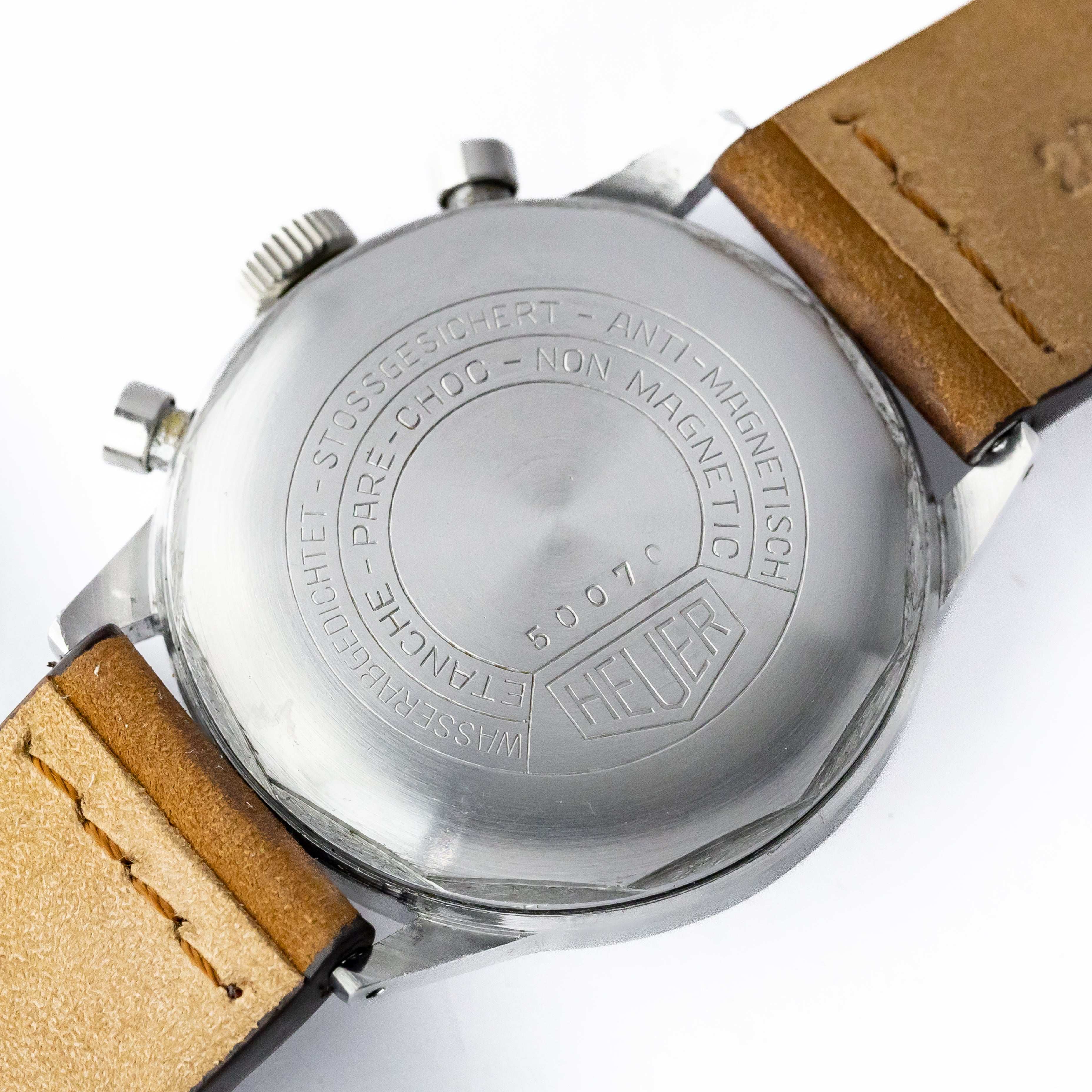 ホイヤー ビッグアイ 手巻き クロノグラフ 1940年代