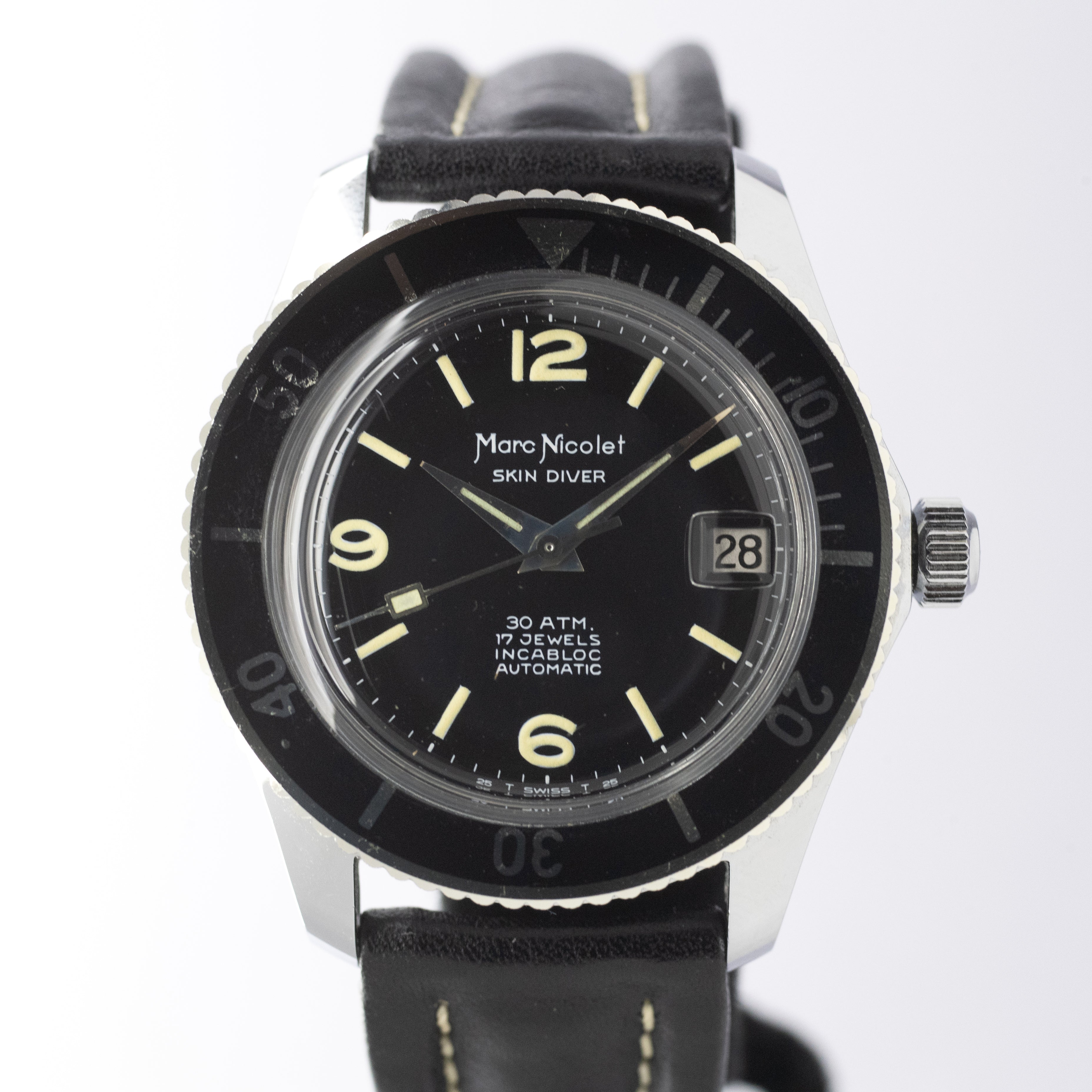 マーク・ニコレット スキンダイバー 1960年代 自動巻き ETA2472