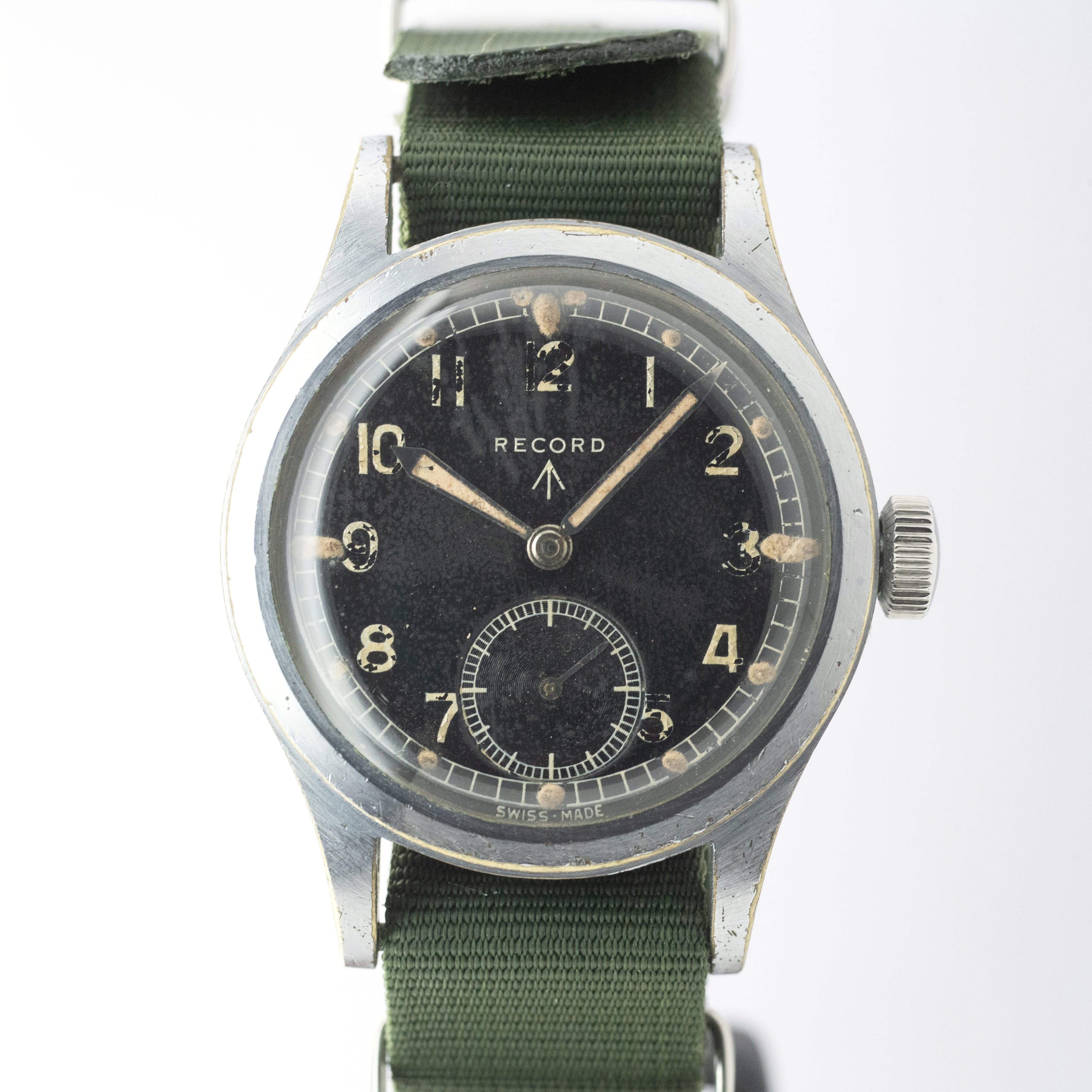 レコード イギリス軍 W.W.W ダーティーダース 第二次世界大戦 手巻き 1940年代