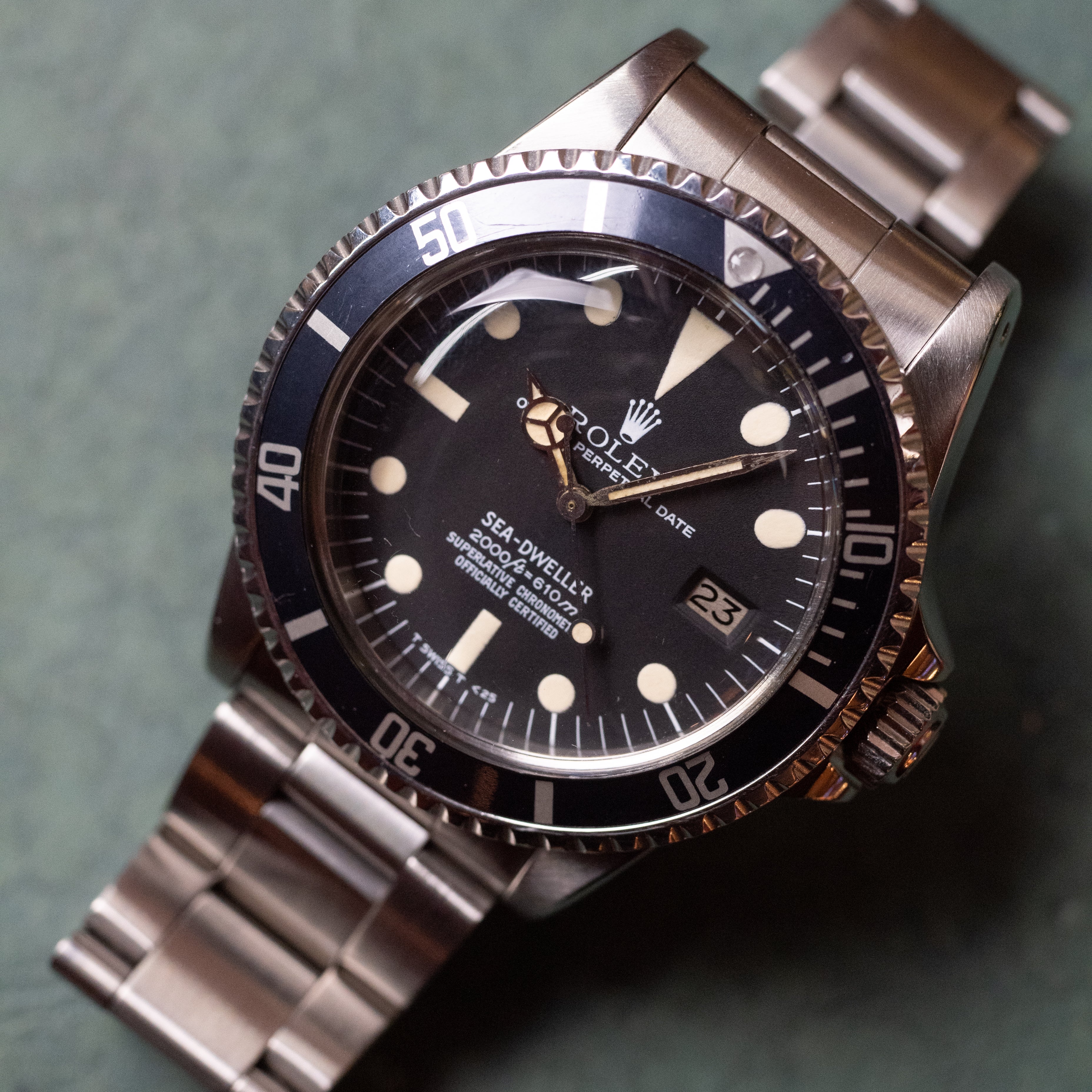 ロレックス シードゥエラー Ref.1665 1978年製 レイルダイヤル