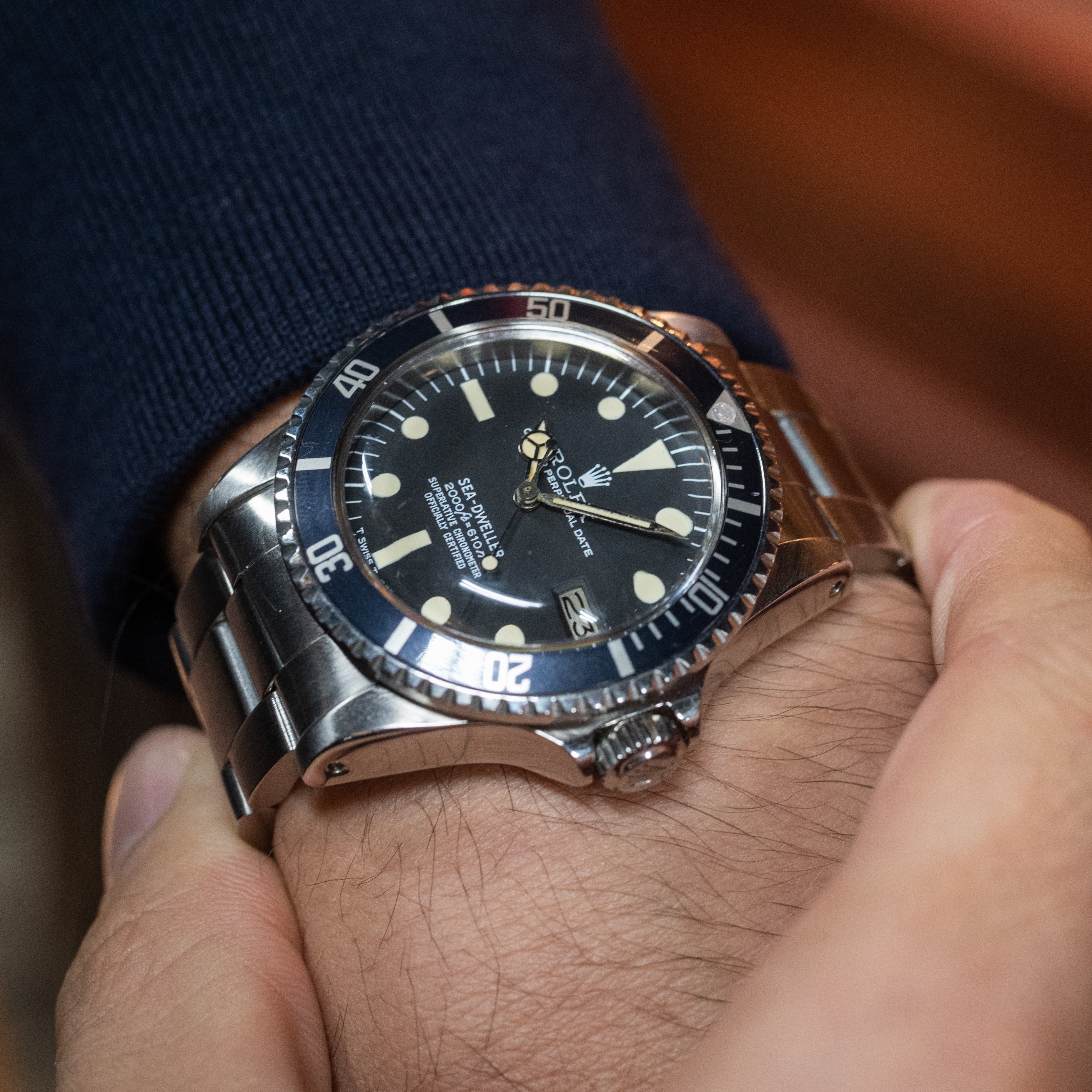 ロレックス シードゥエラー Ref.1665 1978年製 レイルダイヤル