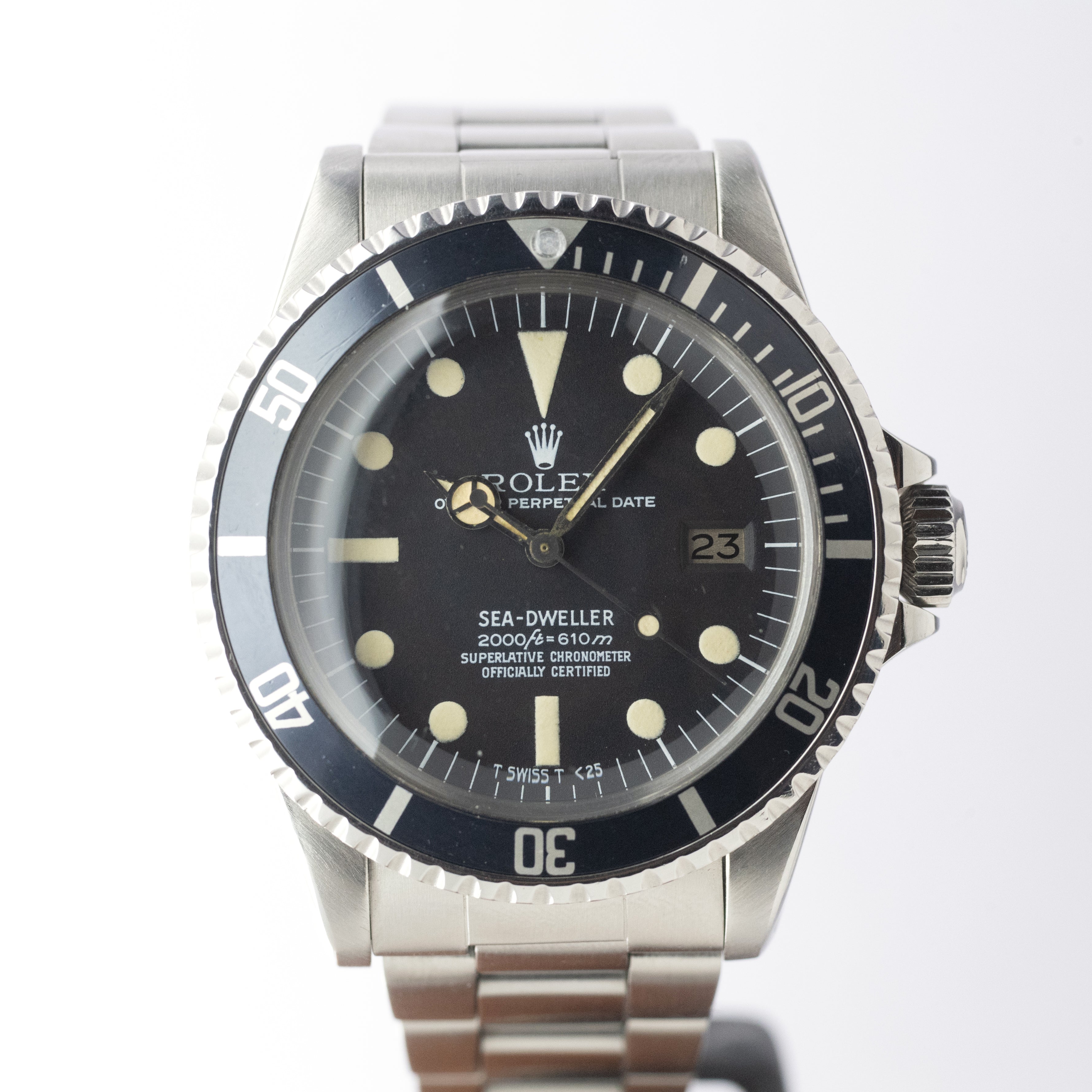 ロレックス シードゥエラー Ref.1665 1978年製 レイルダイヤル