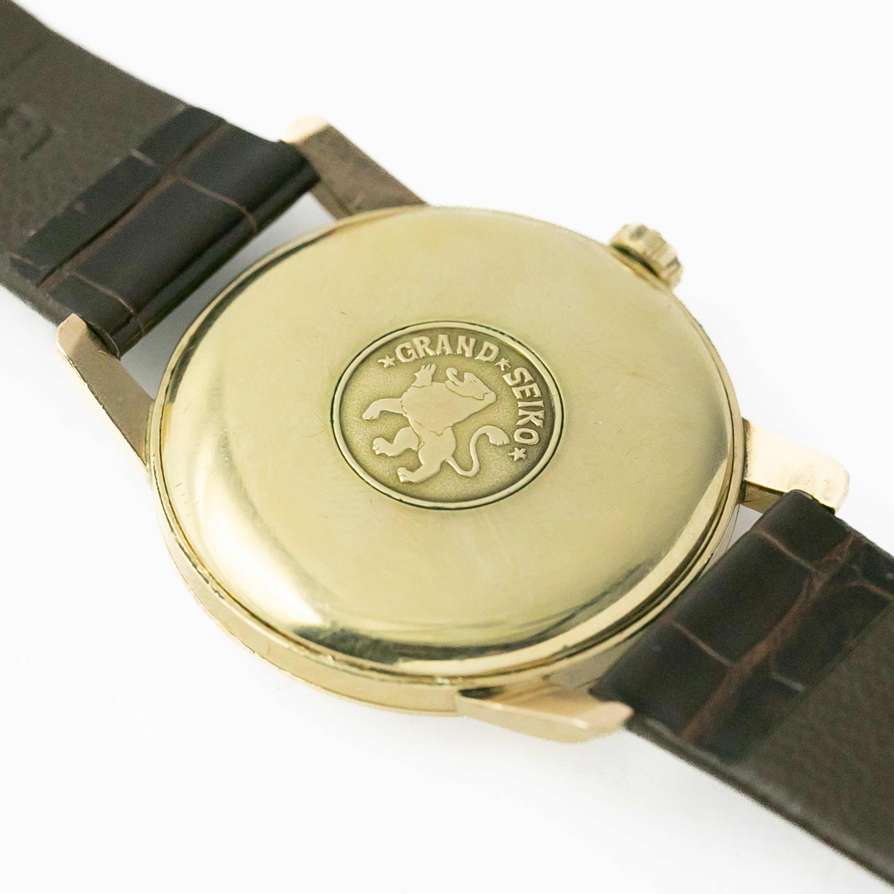 グランドセイコー ファースト 1963年製 14KGF 尾錠付き 後期型 アップライトロゴ