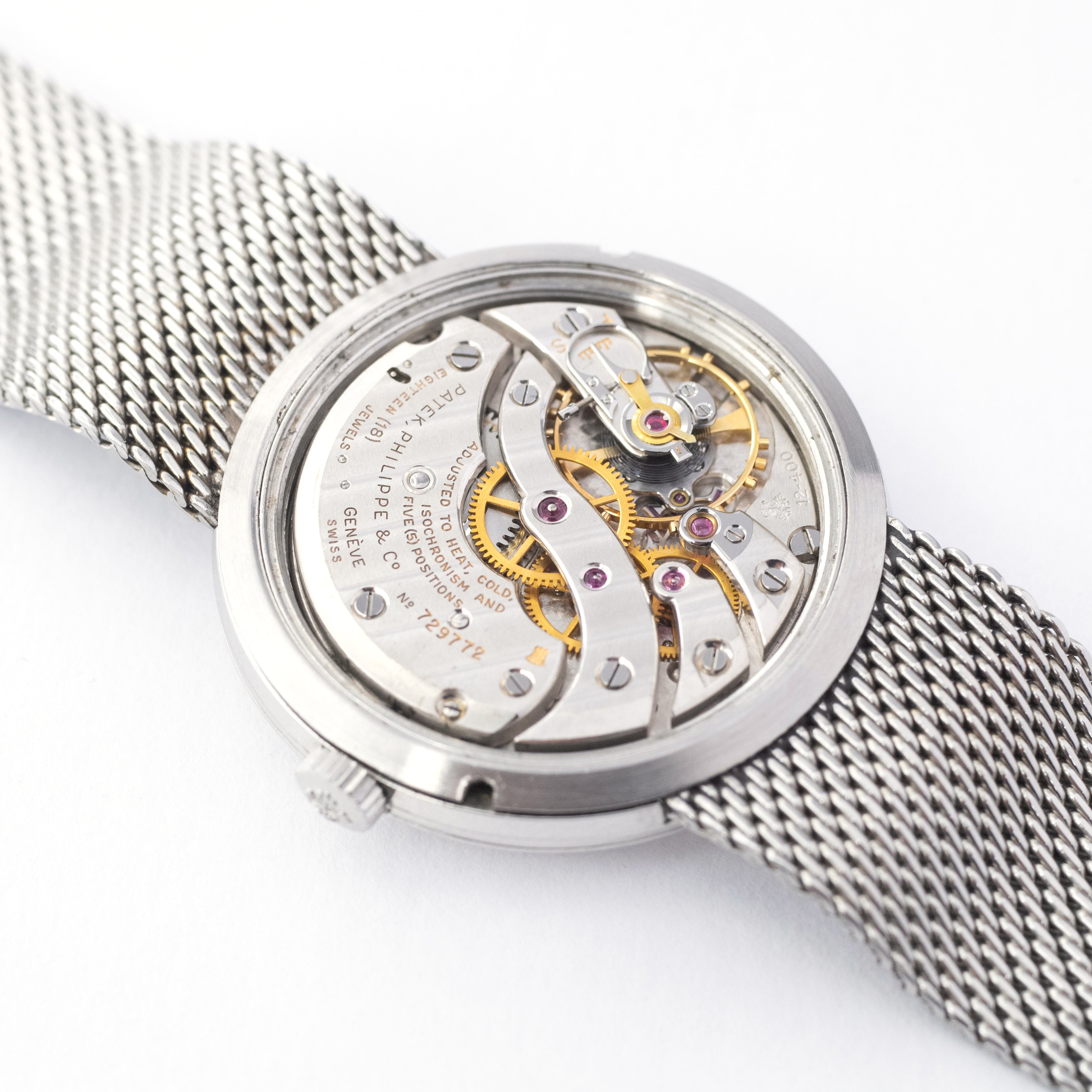 パテックフィリップ 1960年製/昭和35年製 Ref.3418 純正ブレス アーカイブ付き