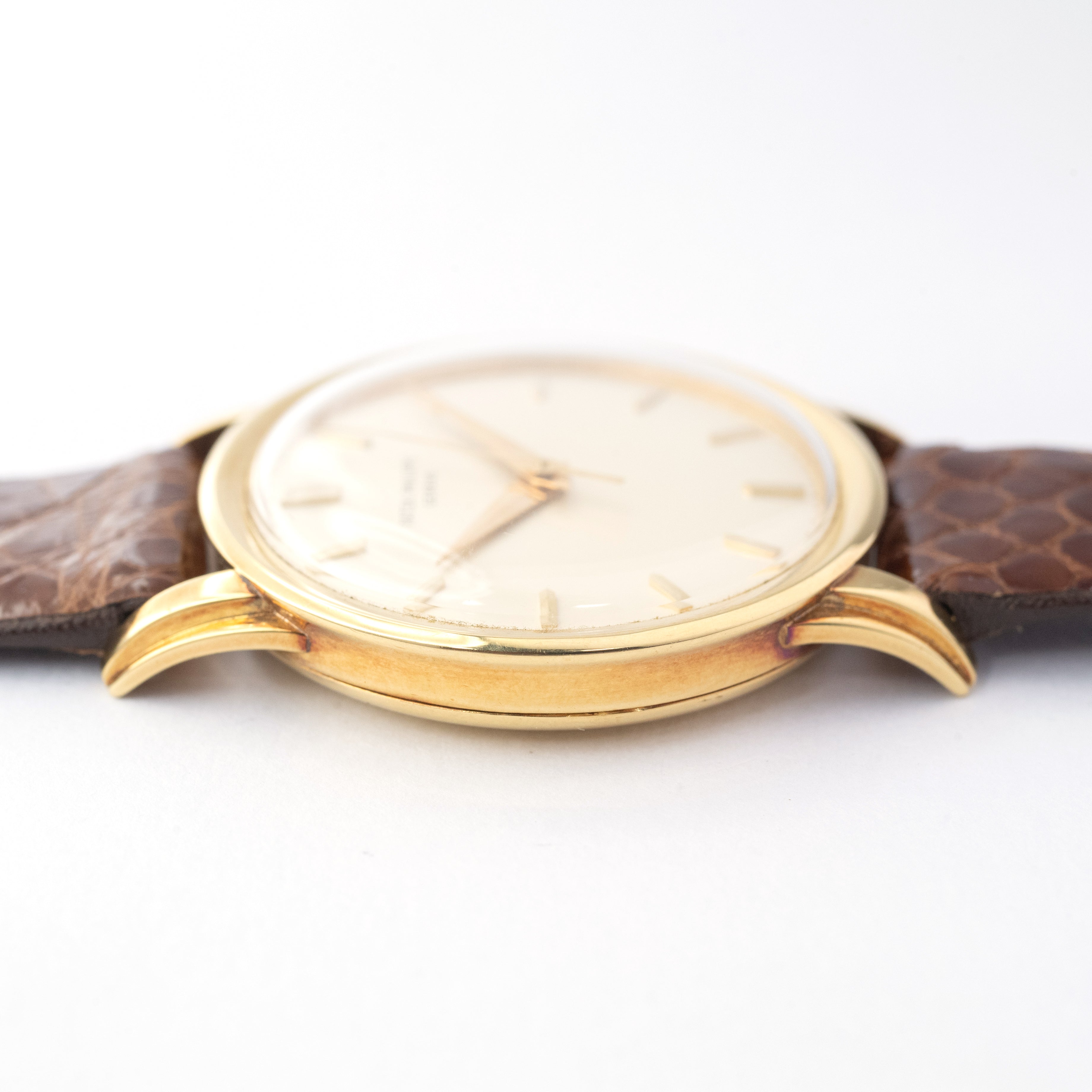 パテックフィリップ ビックカラトラバ 象嵌文字盤1956年製 Ref.2481 Cal.27SC アーカイブ付き