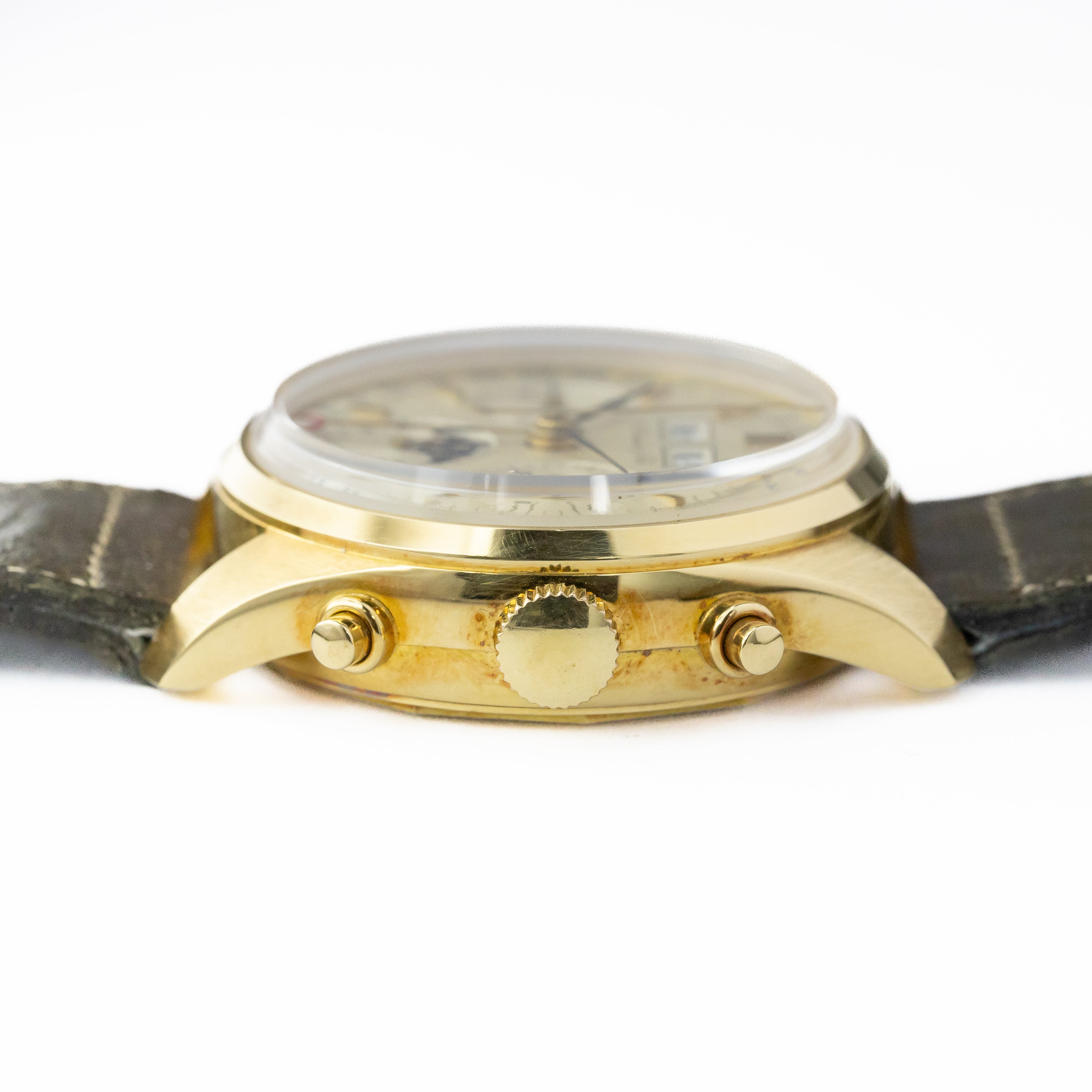 アルフレッドロシャー&フィルズ バルジュー886 トリプルカレンダームーンフェイズクロノグラフ 18金無垢ケース