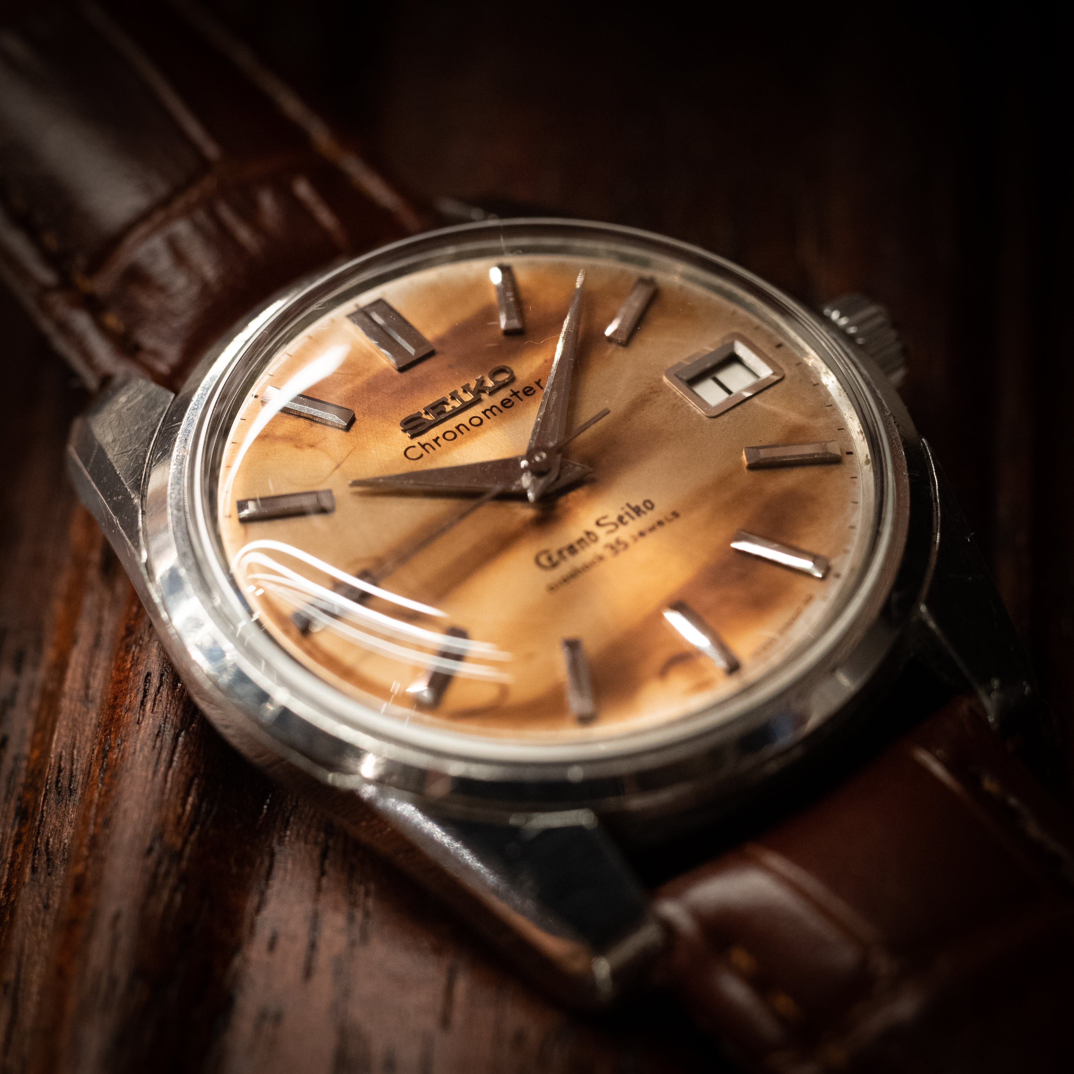 グランドセイコー セルフデーター 1965年製 Ref.5722-9990 57GS 2nd 中期