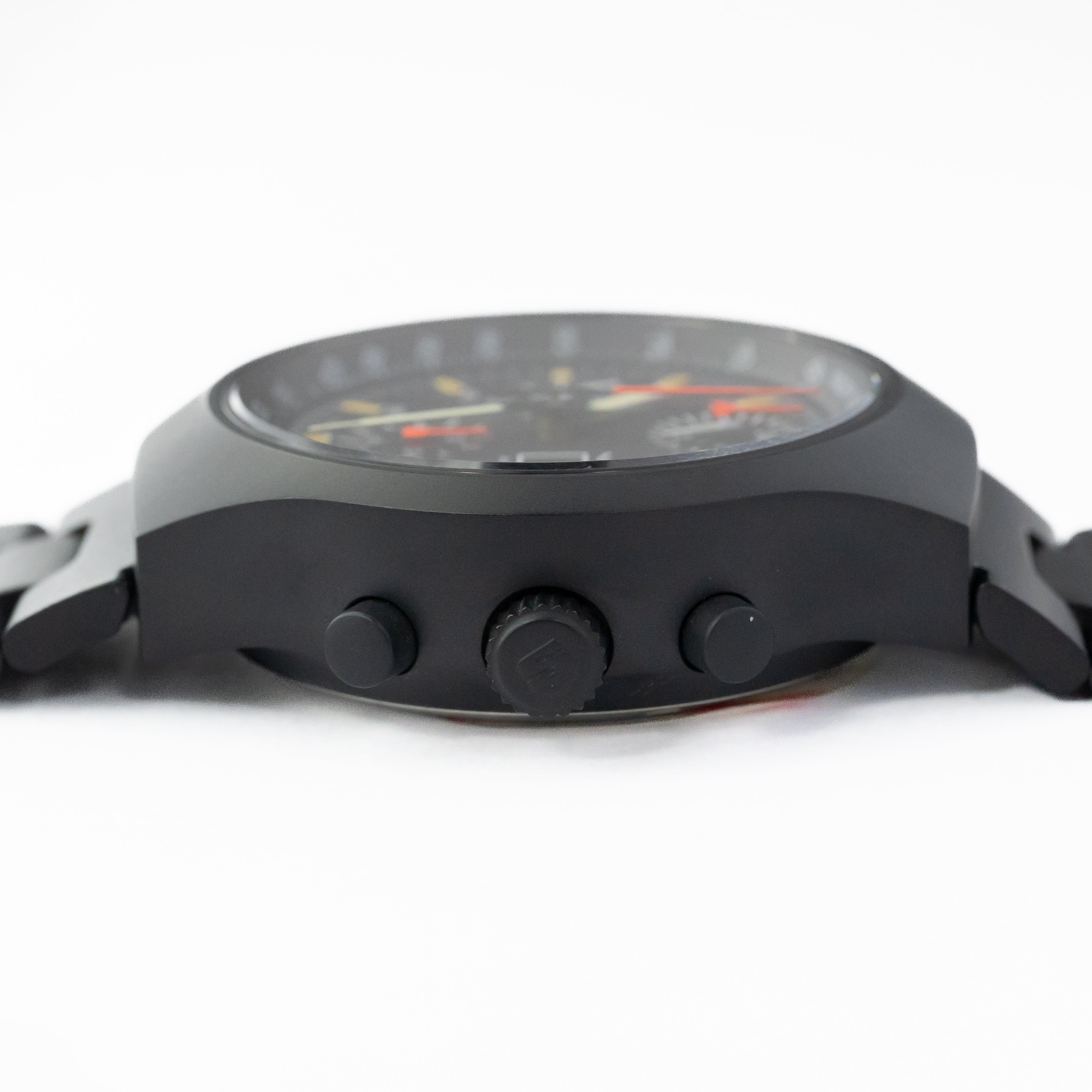 ジン 157S レマニア5100搭載 自動巻きクロノグラフ 1990年代製 純正ブレス ドイツ語曜日 ギャラ箱付き