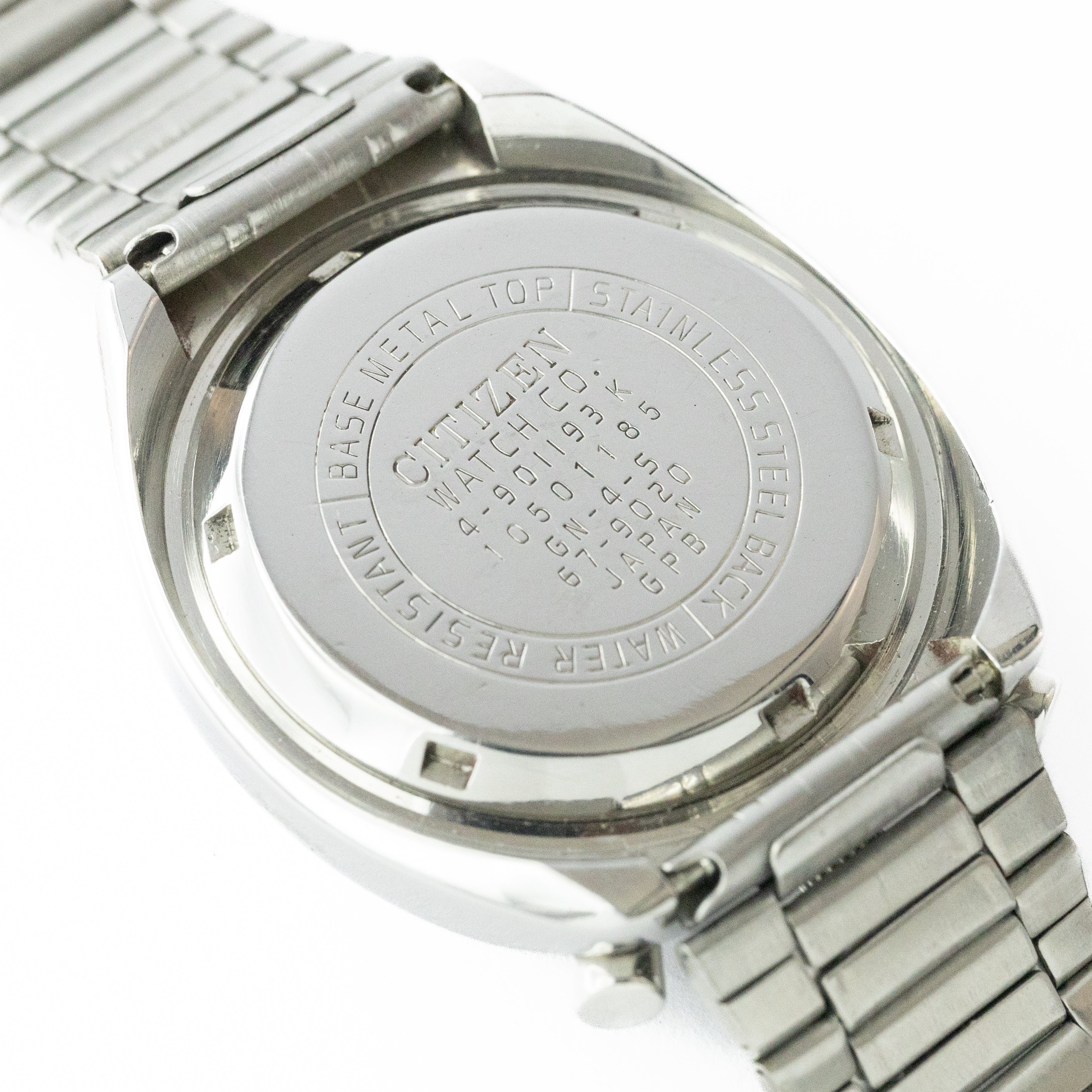 シチズン ツノクロノ チャレンジタイマー 1971年製 自動巻きクロノグラフ 純正ブレス