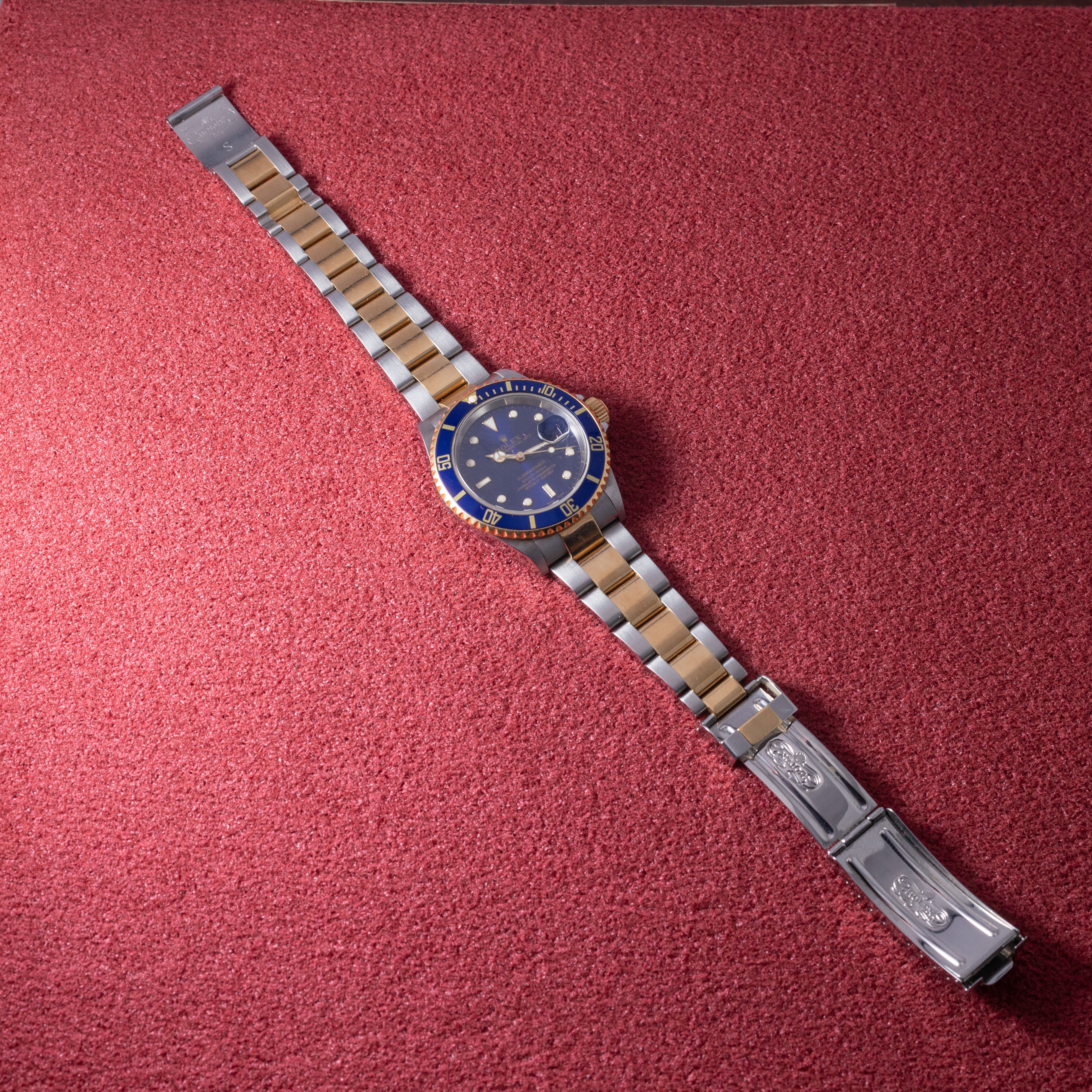 ロレックス サブマリーナ 2003年製 Ref.16613 T 青サブ コンビ