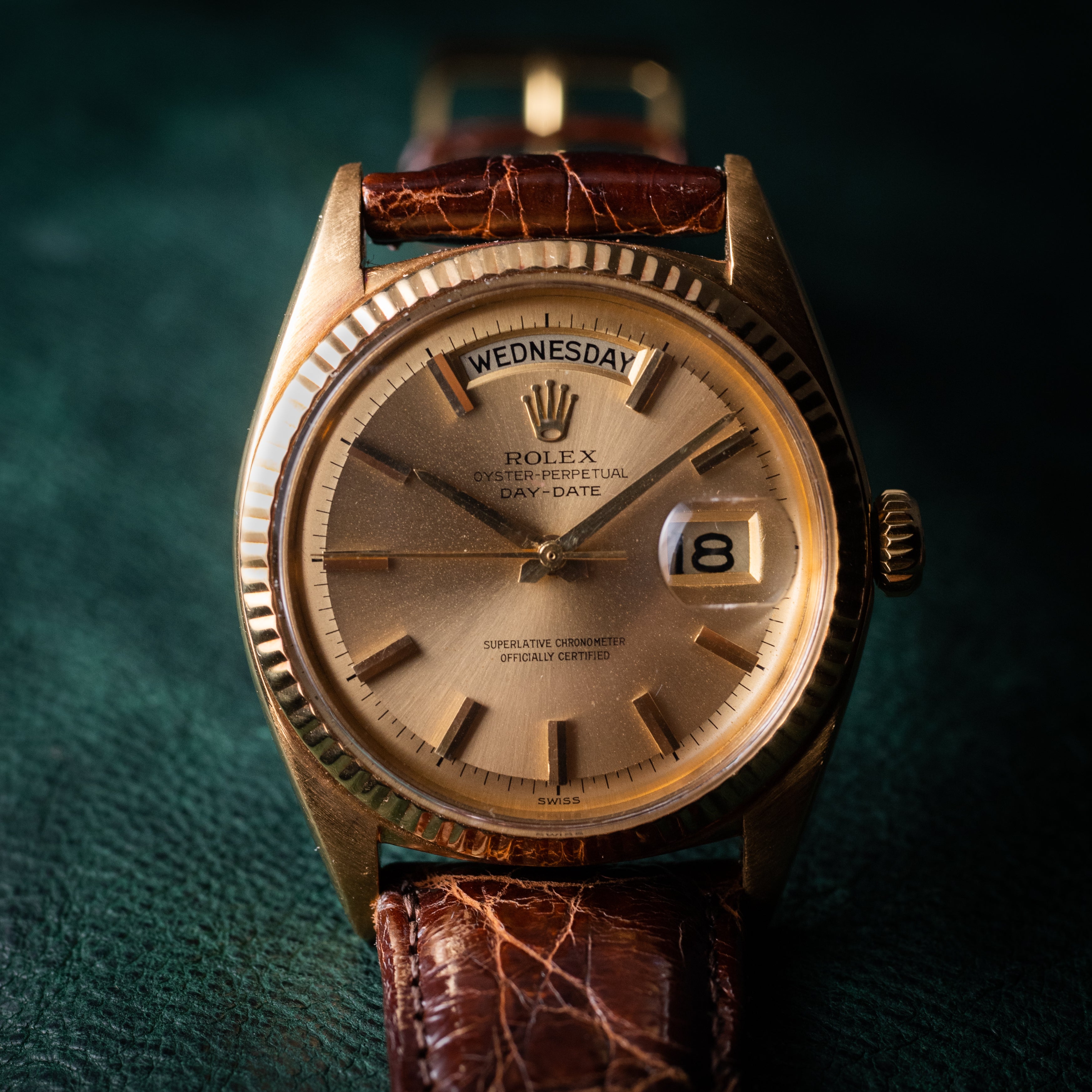 ロレックス デイデイト 18金無垢ケース Ref.1803 1960年代製