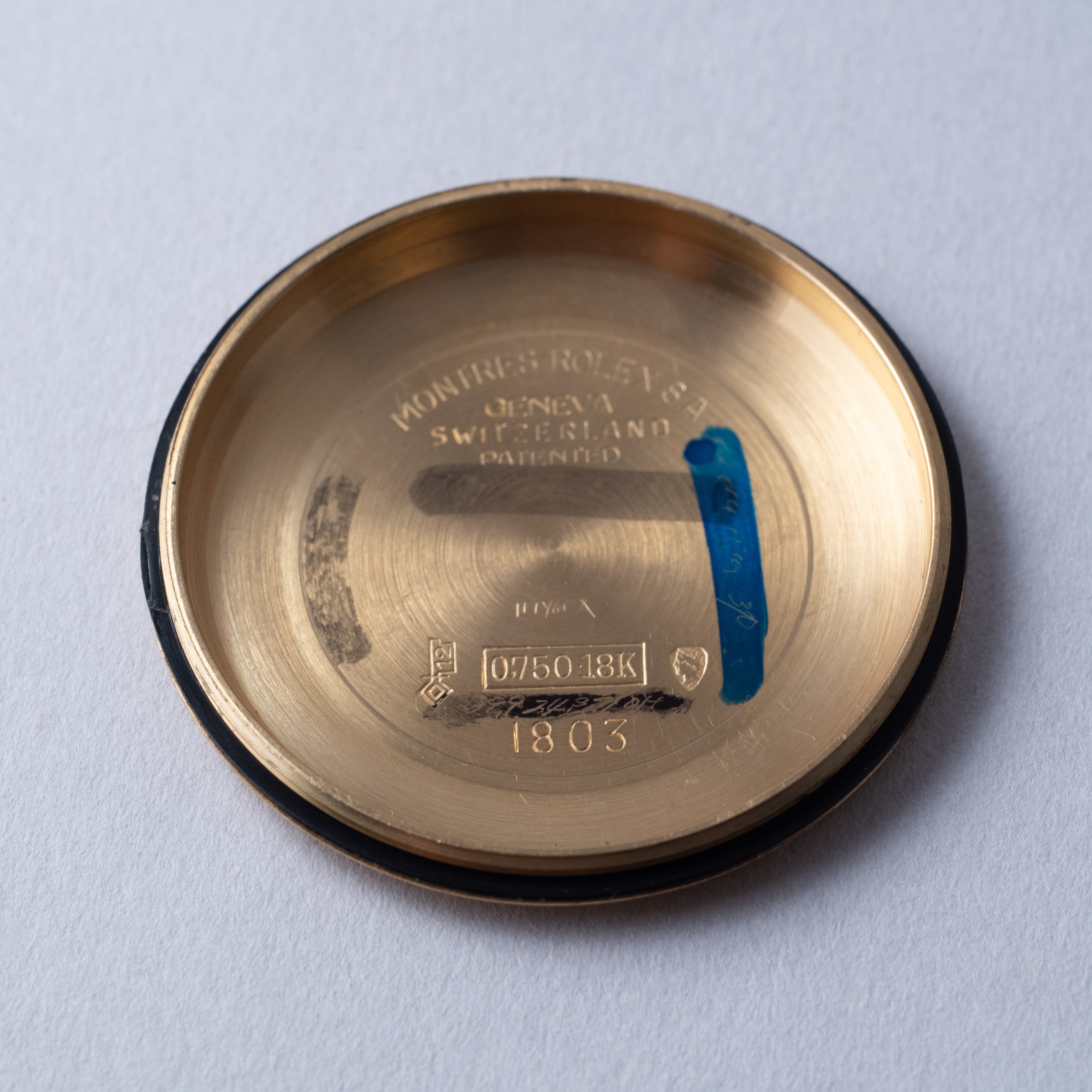 ロレックス デイデイト 18金無垢ケース Ref.1803 1960年代製