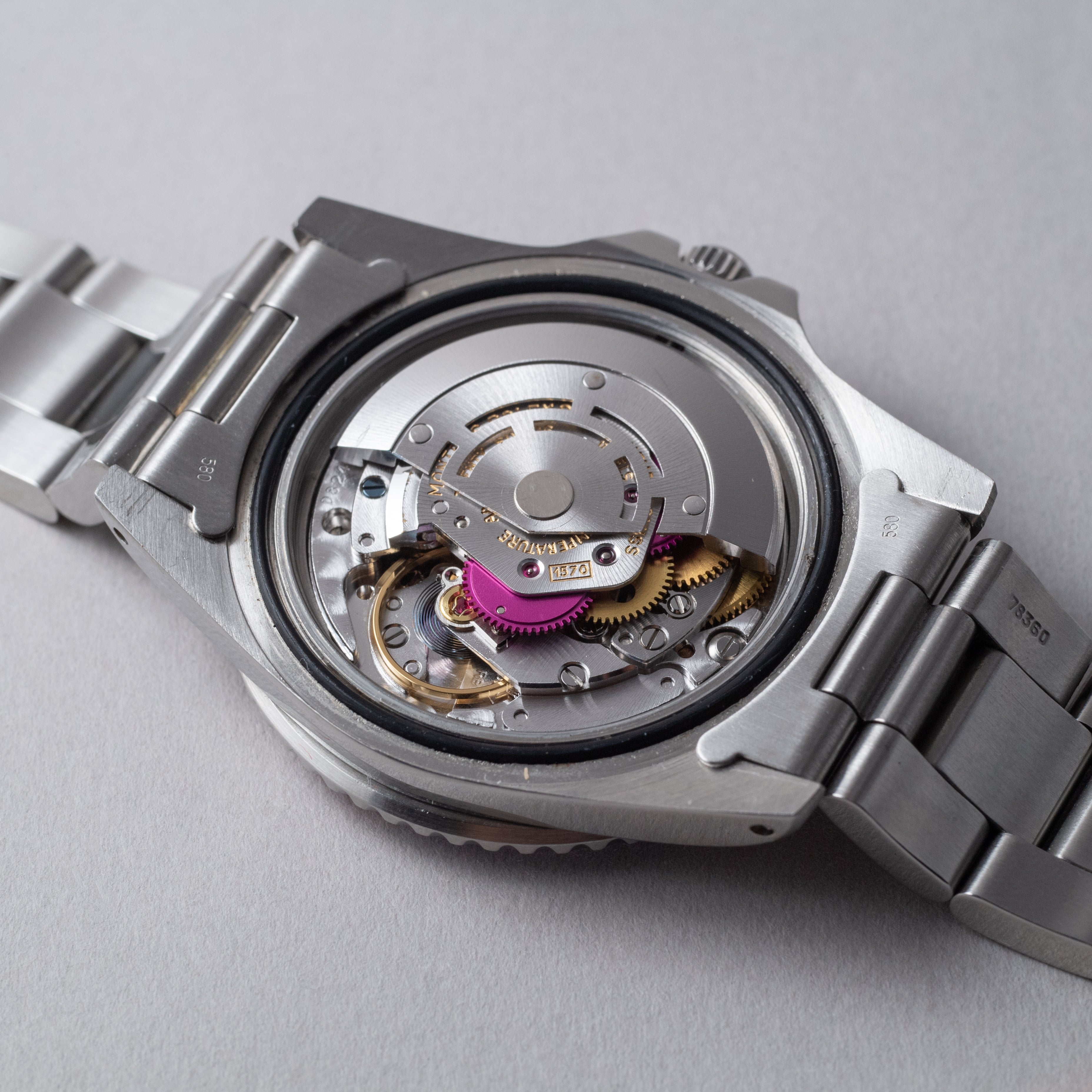 ロレックス 1978年製 GMTマスター Ref.1675 箱・見積書付き