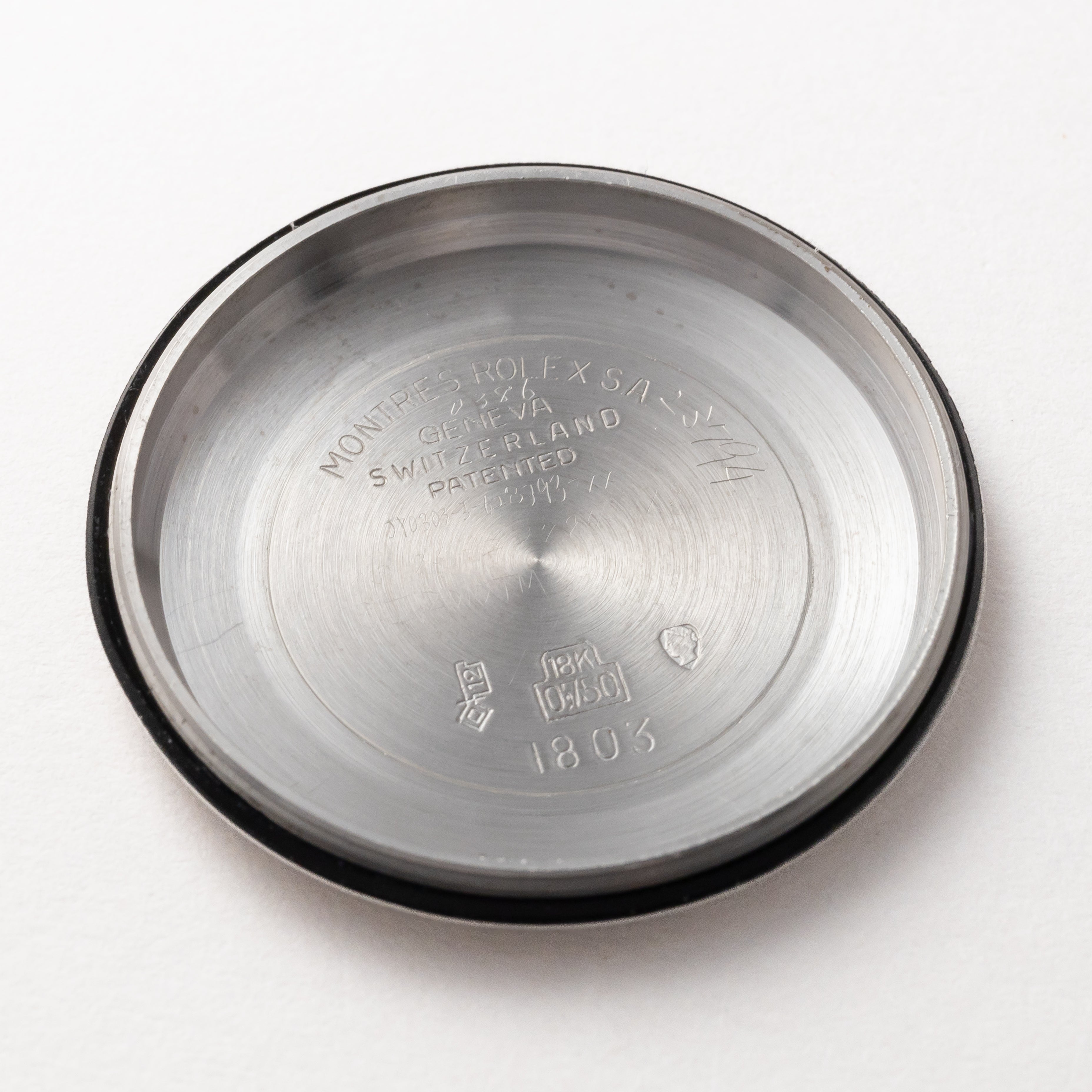 ロレックス デイデイト 18KWG 1960年代製 Ref.1803 箱、サービスギャラ 純正ブレス