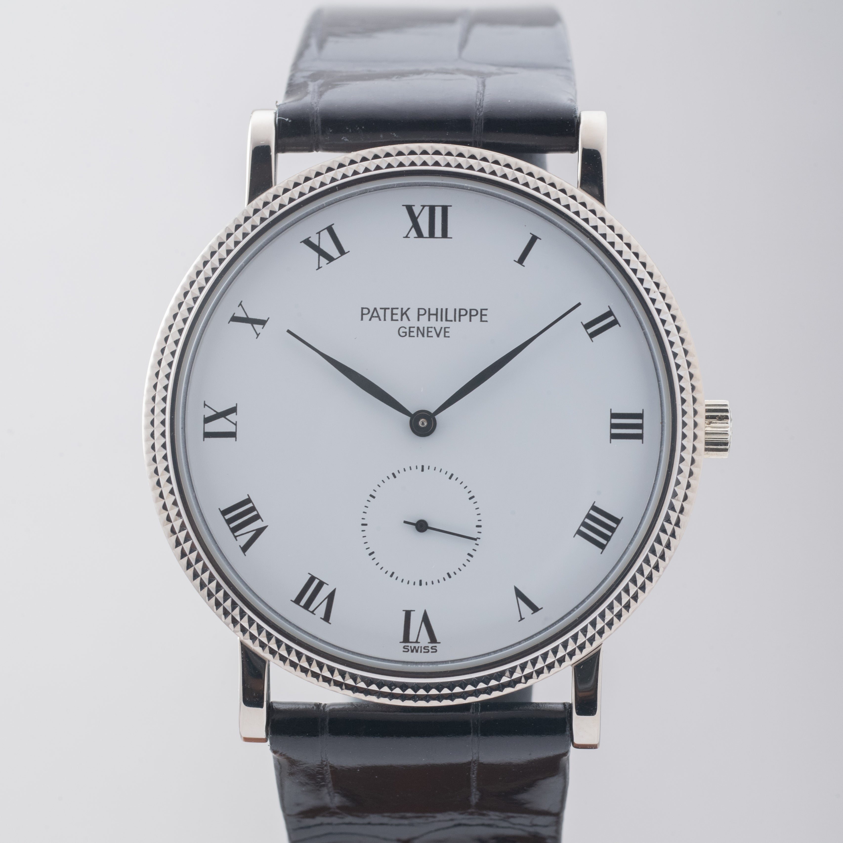 パテック フィリップ カラトラバ 1988年製 3919G-001 オリジナルボックス ギャンティーカード