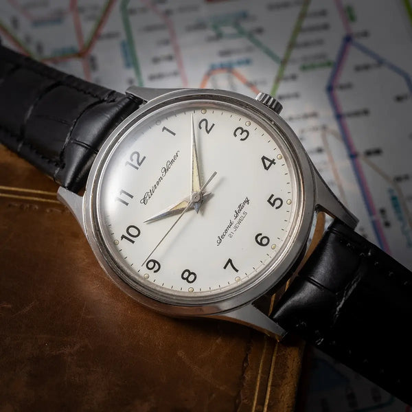 ヴィンテージ CITIZEN 自動巻き腕時計 ブラウン シチズン ドーム型風防 ヴィンテージ CITIZEN 自動巻き腕時計 ブラウン シチズン ドーム型風防