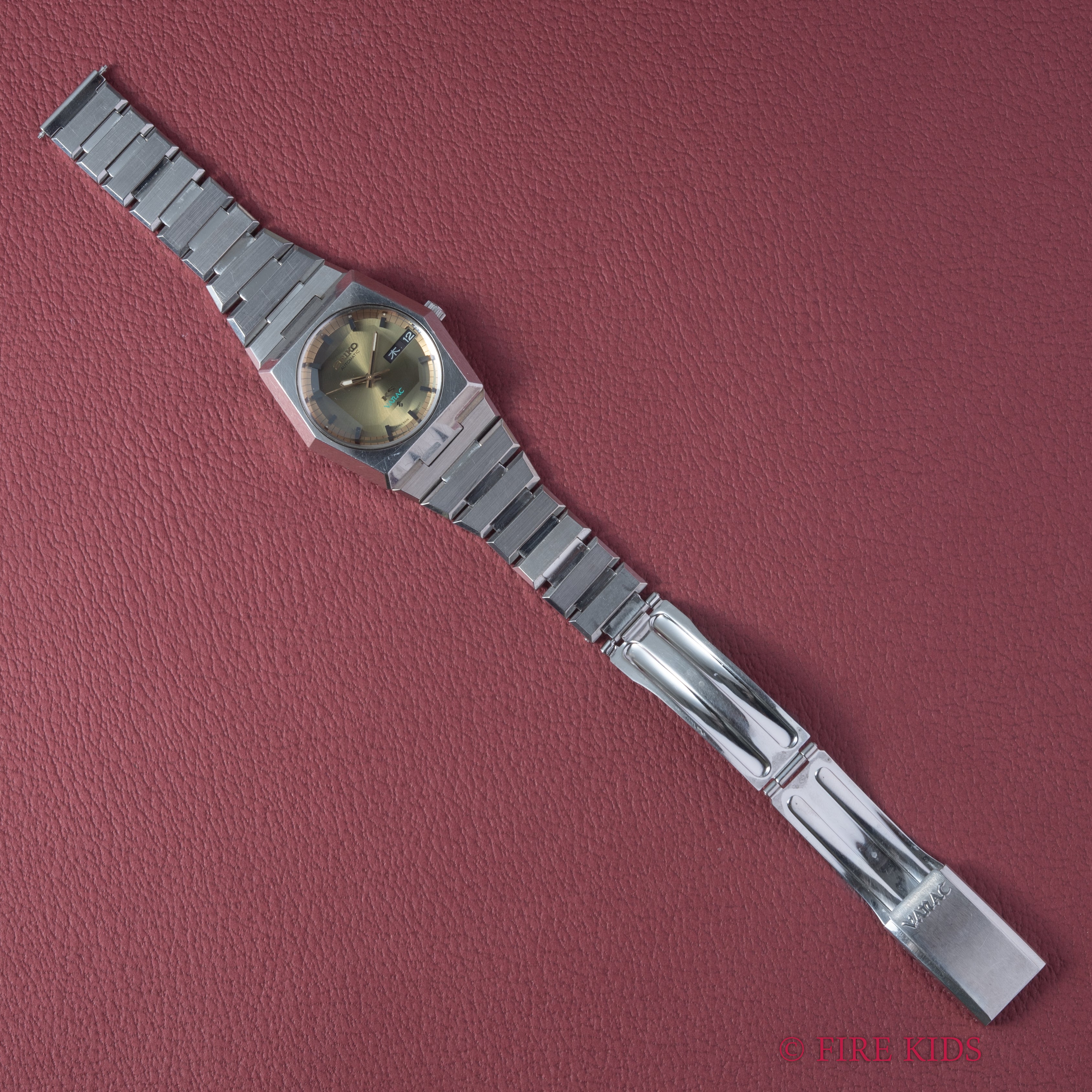 キングセイコー バナック 1972年製 Ref.5626-6010 シャンパンダイヤル 純正ブレス