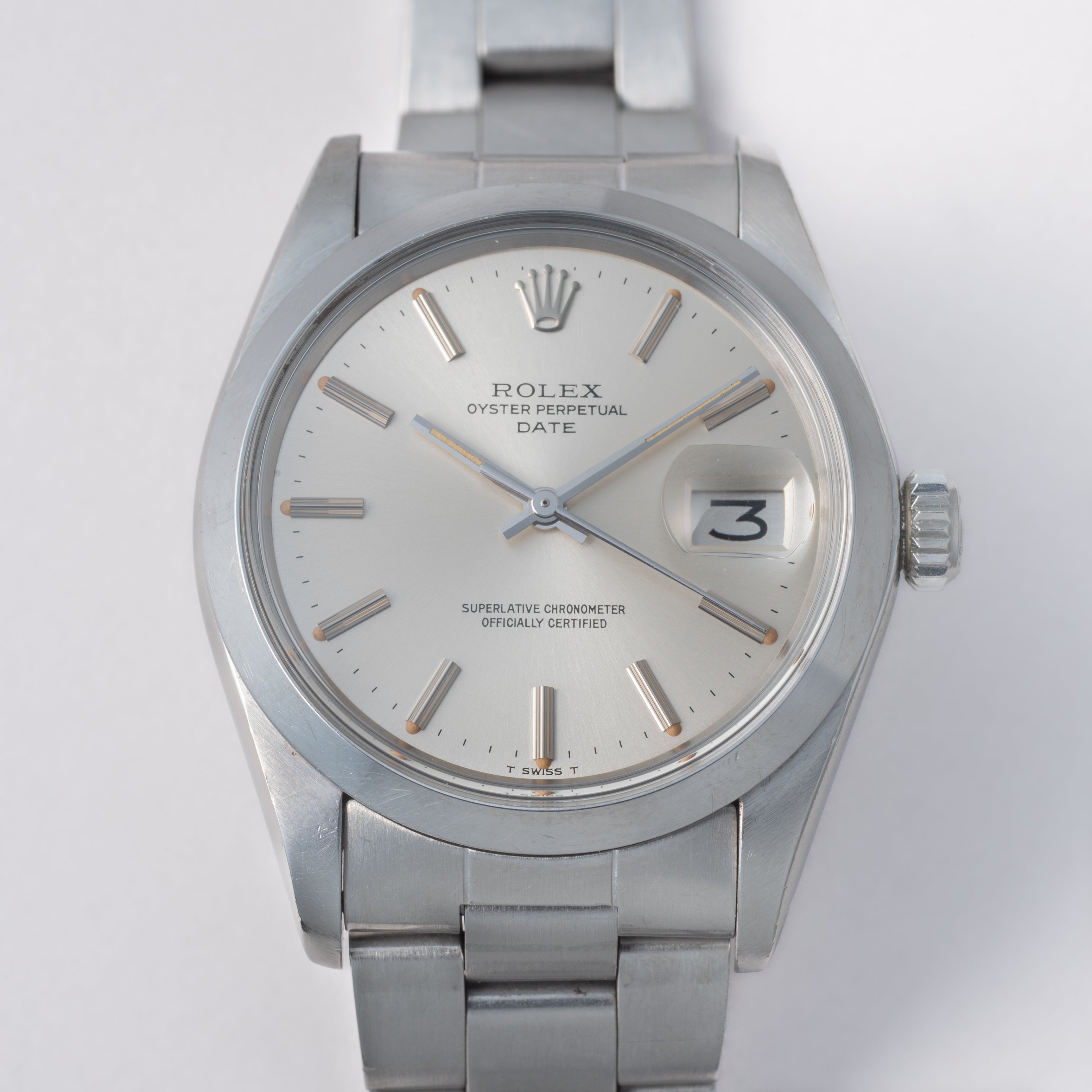 ロレックス オイスターパーペチュアルデイト 1974年製 Ref.1500 ギャラ