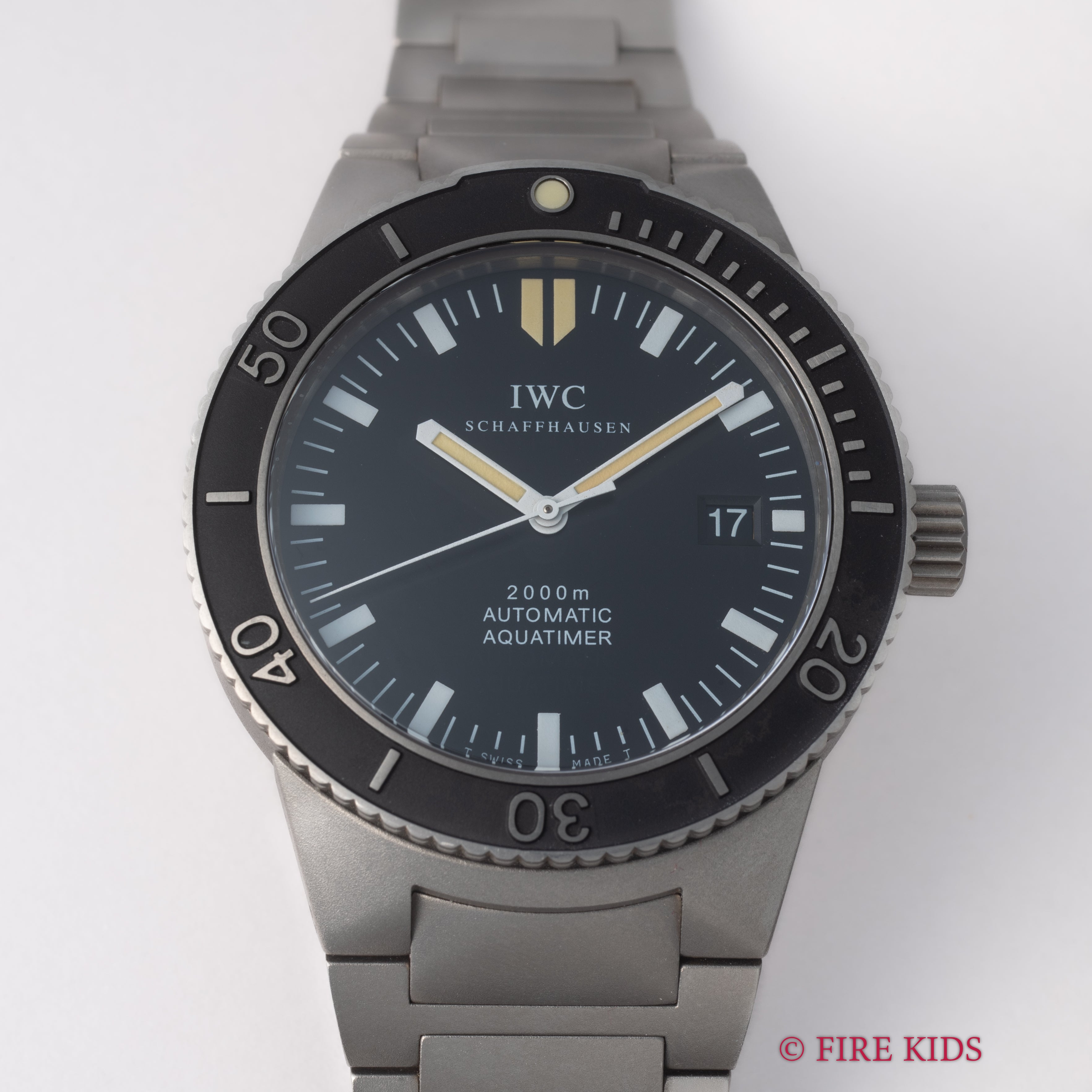 IWC 2000年製（平成12年製） アクアタイマー 2000m防水 チタン オール