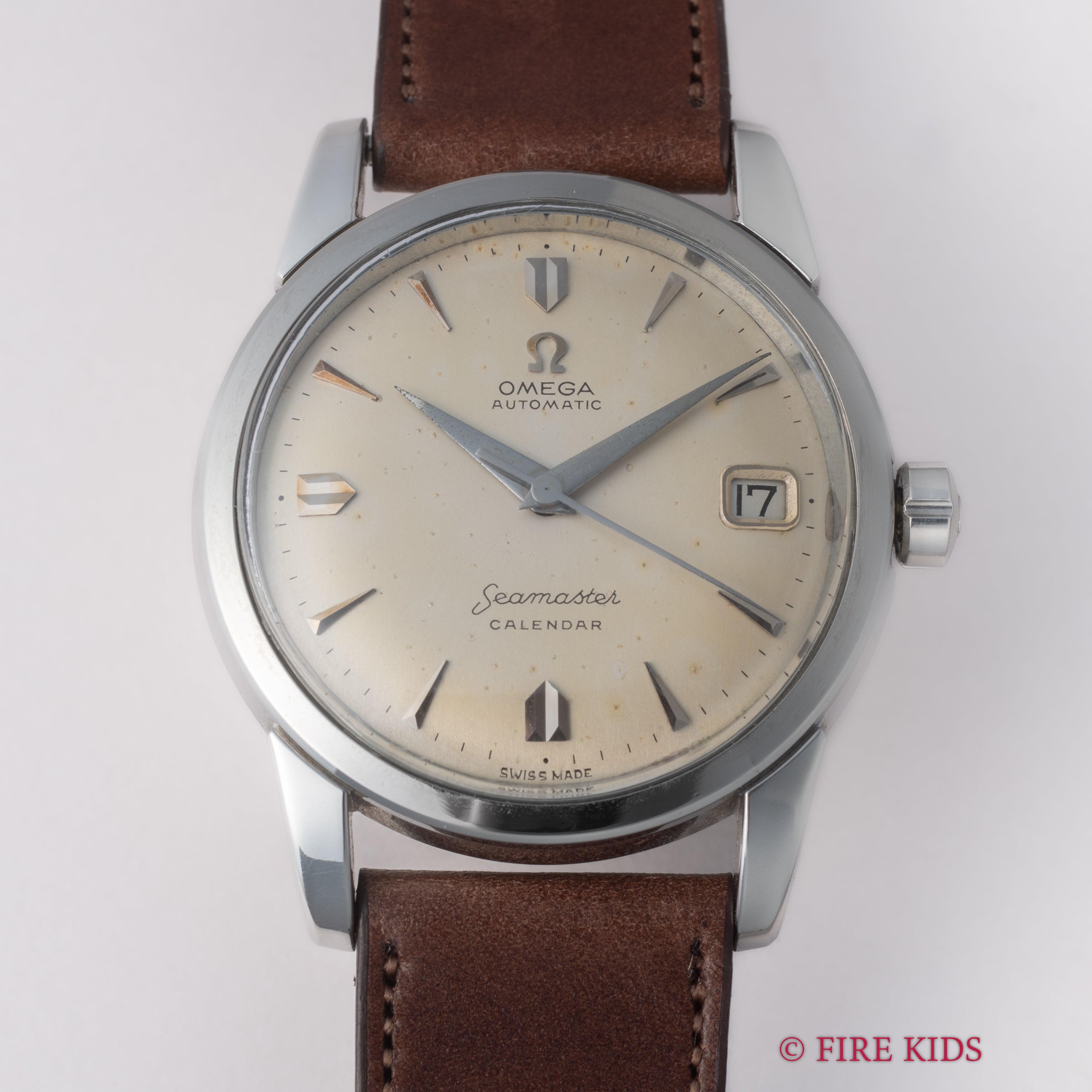 オメガ シーマスターカレンダー 1954年製 全回転ローター自動巻 Ref.2849 1SC Cal.503