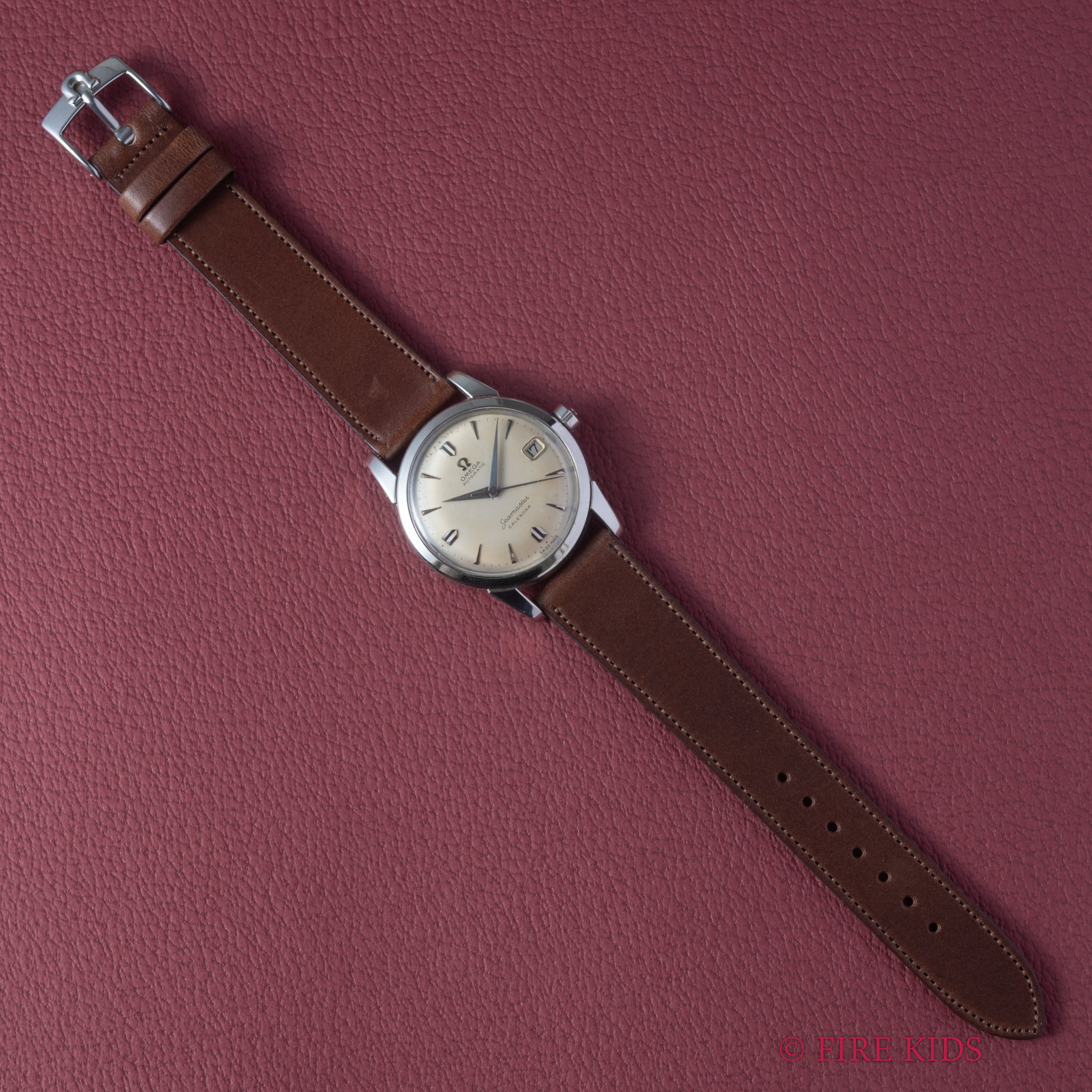 オメガ シーマスターカレンダー 1954年製 全回転ローター自動巻 Ref.2849 1SC Cal.503