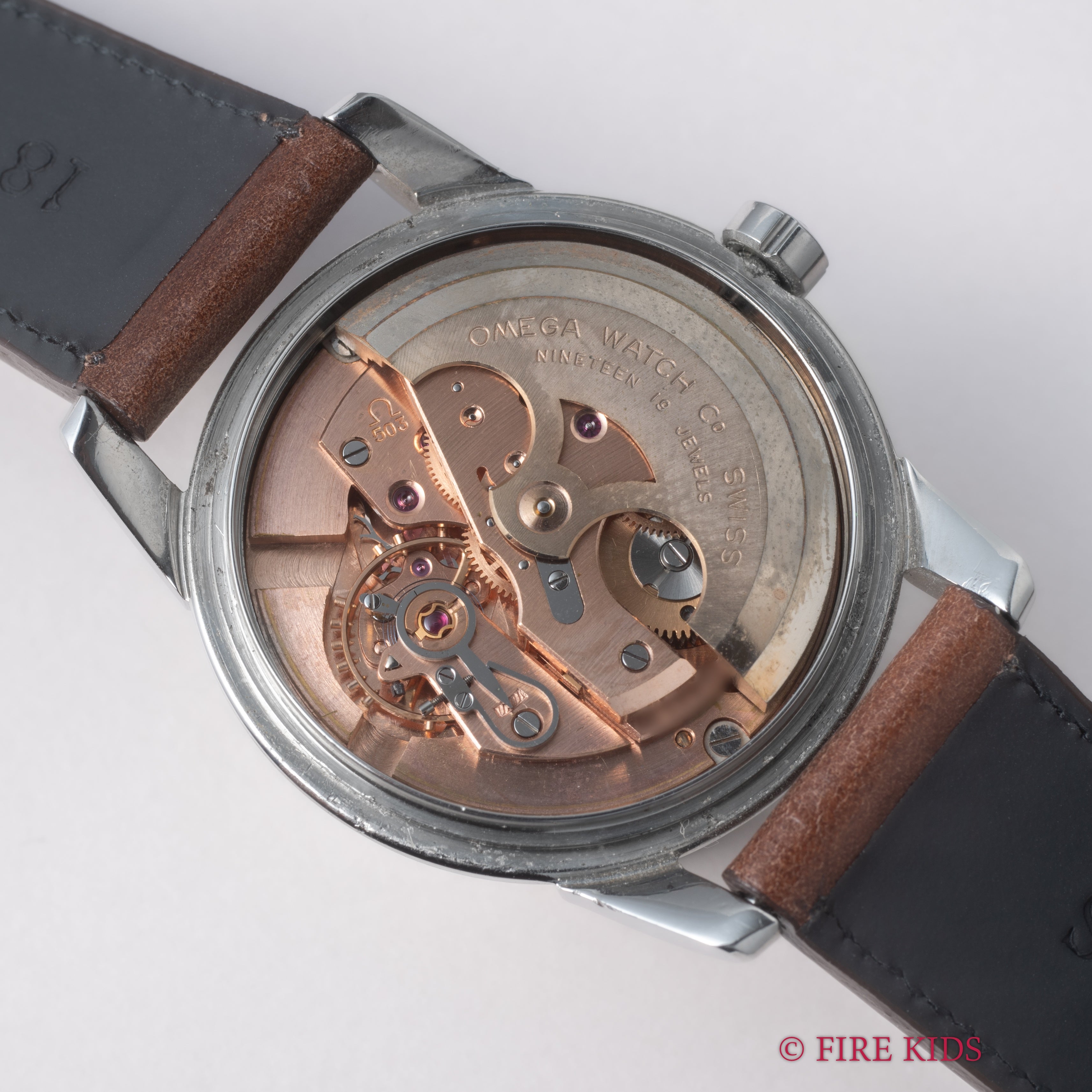 オメガ シーマスターカレンダー 1954年製 全回転ローター自動巻 Ref.2849 1SC Cal.503