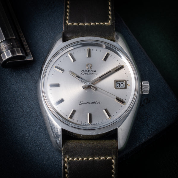 【極上品】オメガ シーマスター デイト 自動巻き 166.067 良好稼働品 OMEGA 訳あり オメガ 166.067 シーマスター Cal.565 デイト 自動