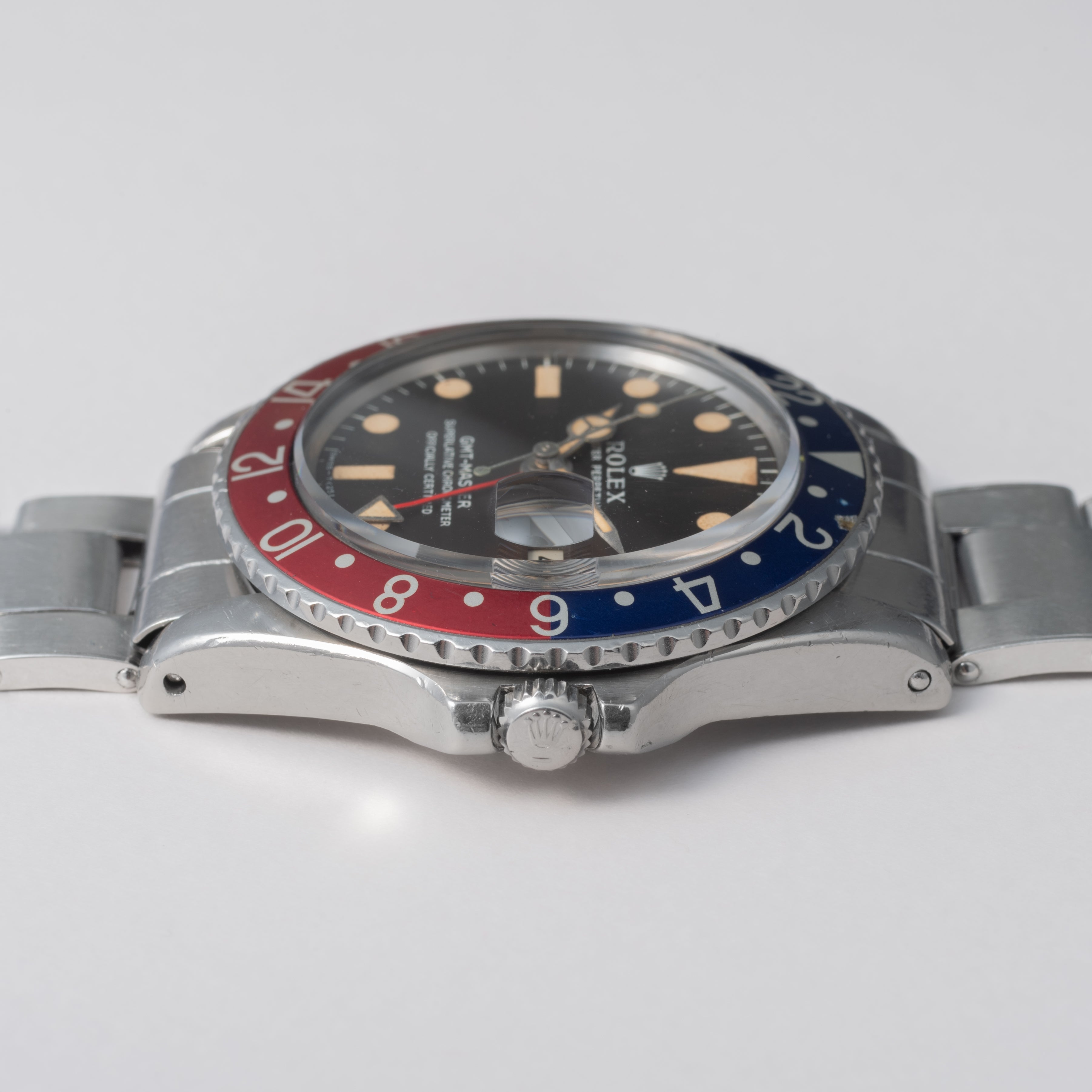 激安超特価 最大80%オフ  ロレックス GMTマスター 1968年製 Ref.1675 ペプシベゼル パーツ