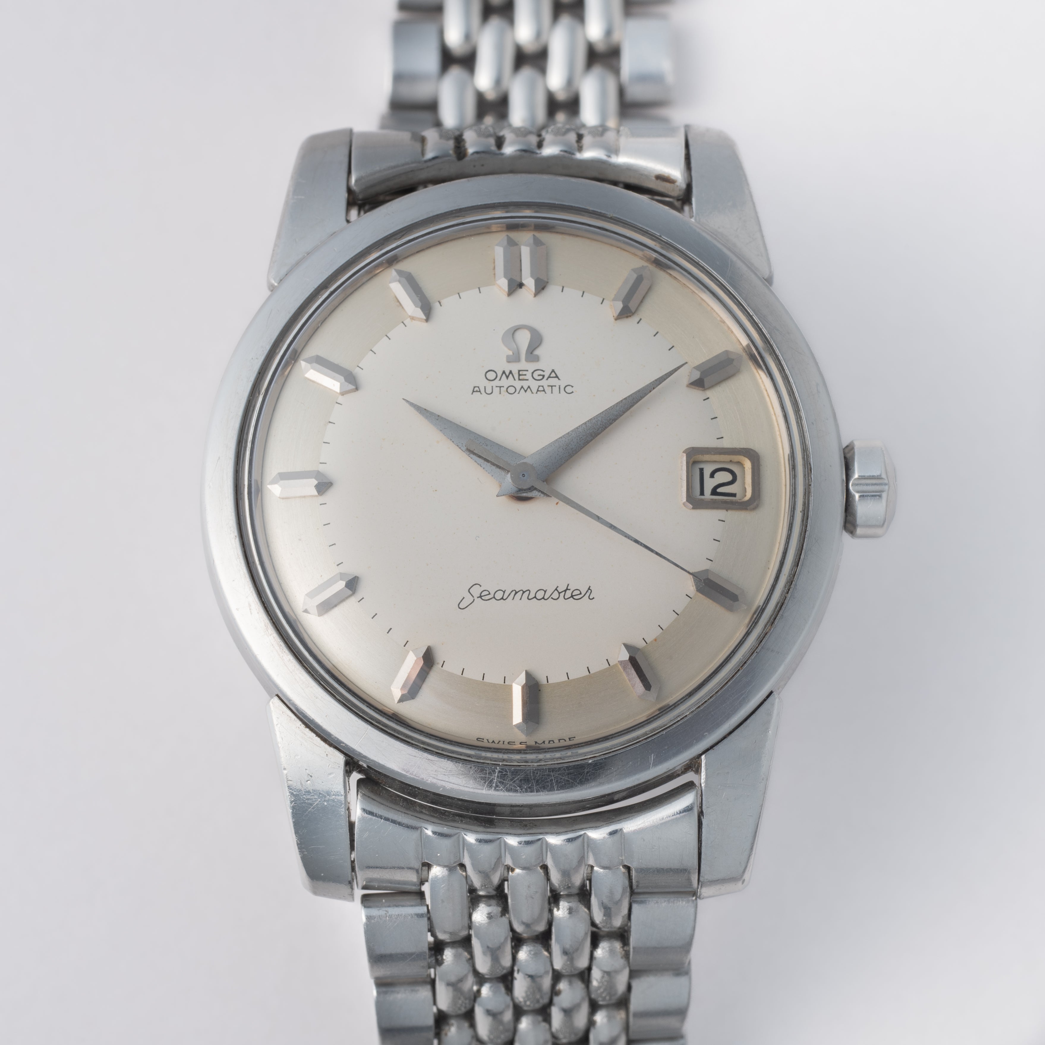 オメガ シーマスター 1958年製 全回転ローター自動巻 Cal.503 純正ライスブレス