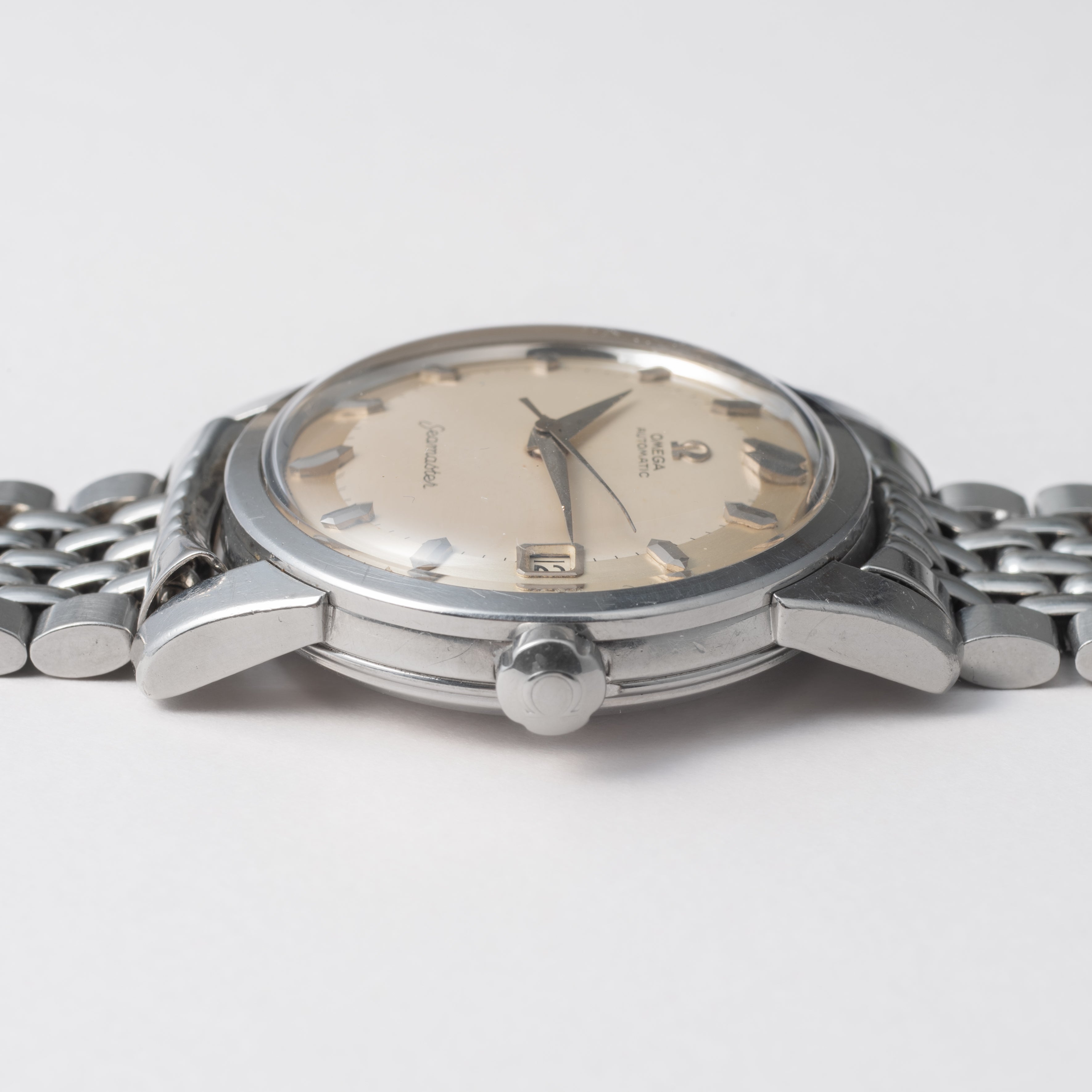 オメガ シーマスター 1958年製 全回転ローター自動巻 Cal.503 純正ライスブレス