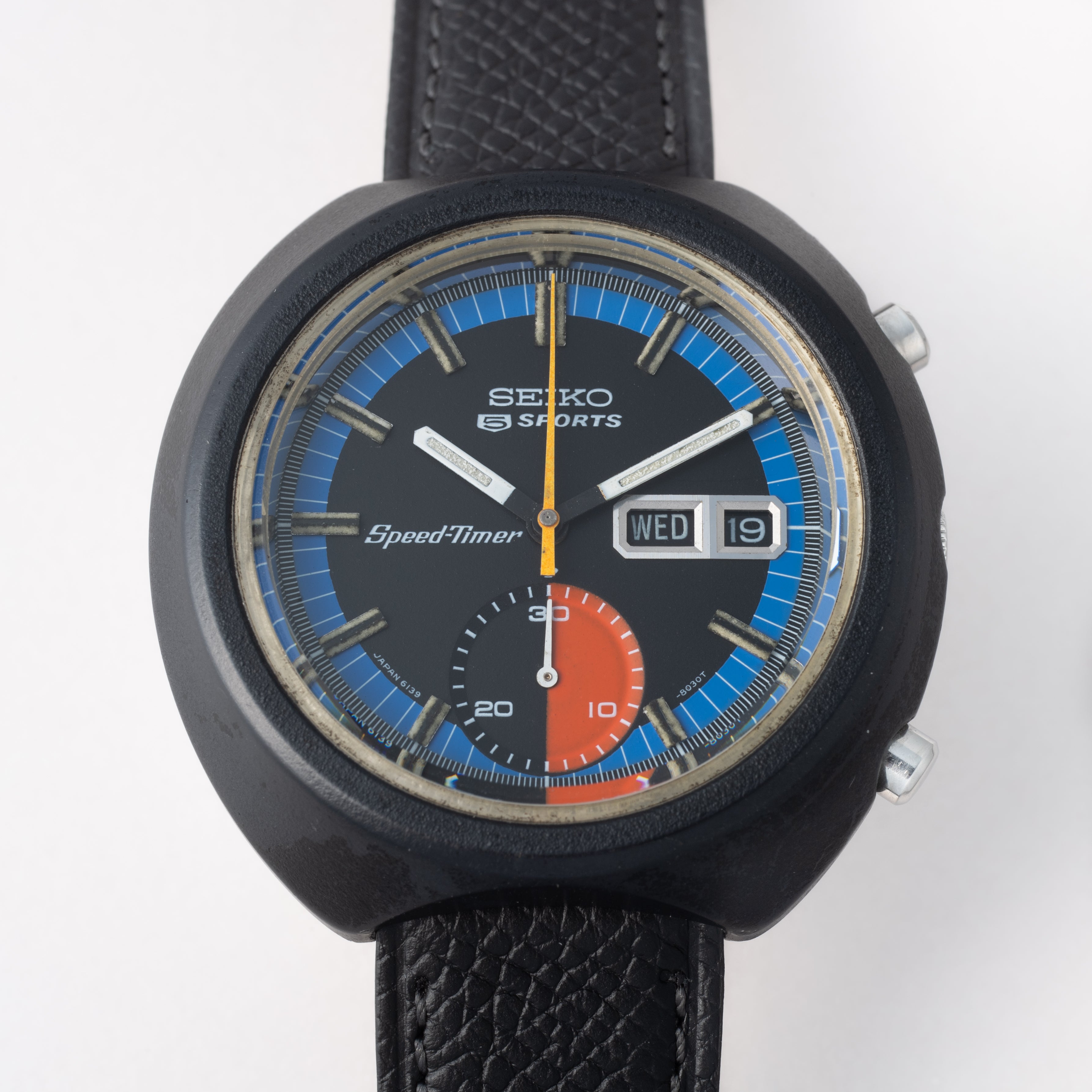 セイコー 5スポーツ スピードタイマー 1972年製 NSBケース 自動